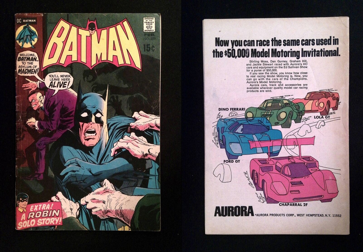 Batman #229 DC Comics 1971 FN