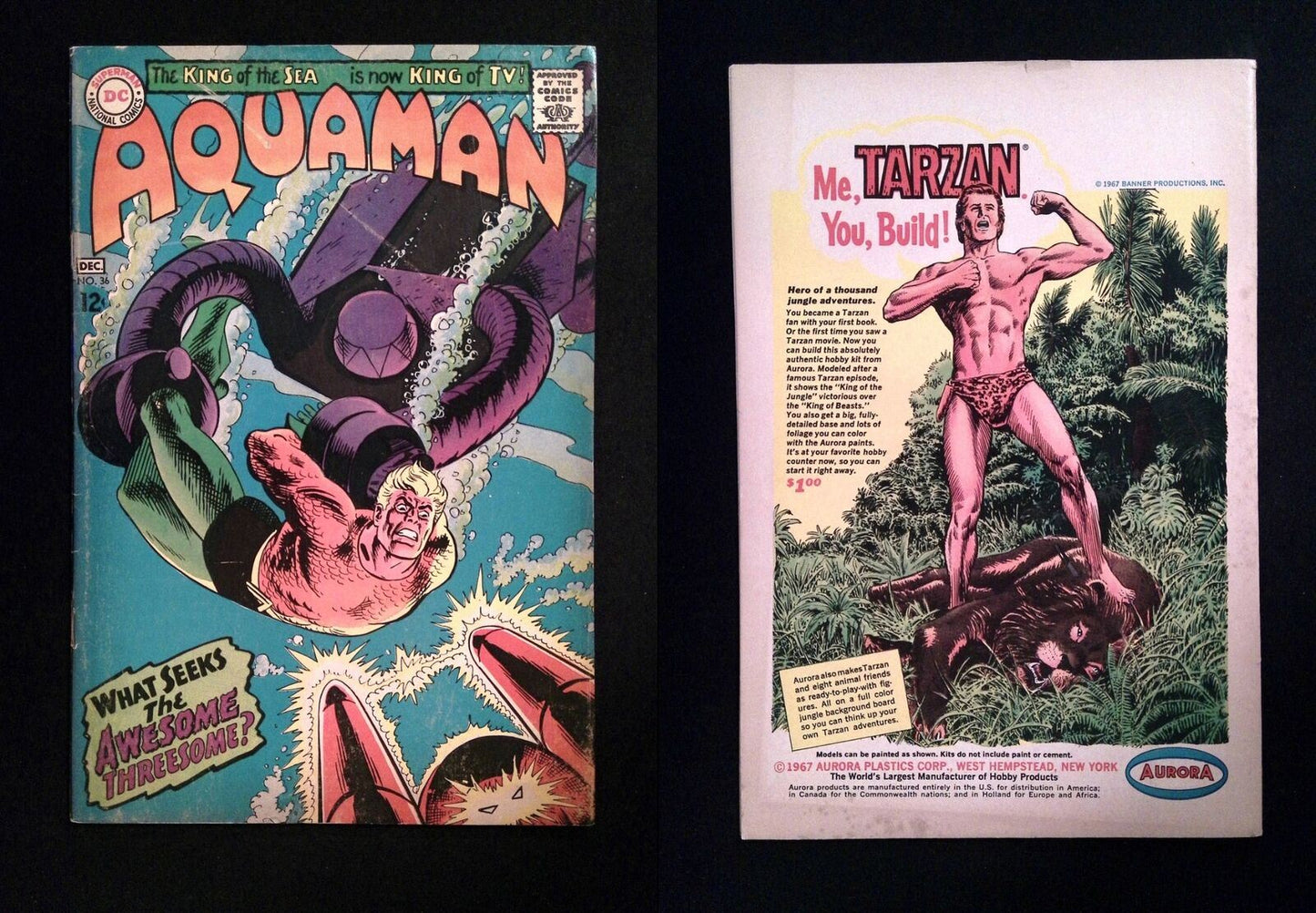 Aquaman #36 DC Comics 1967 FN