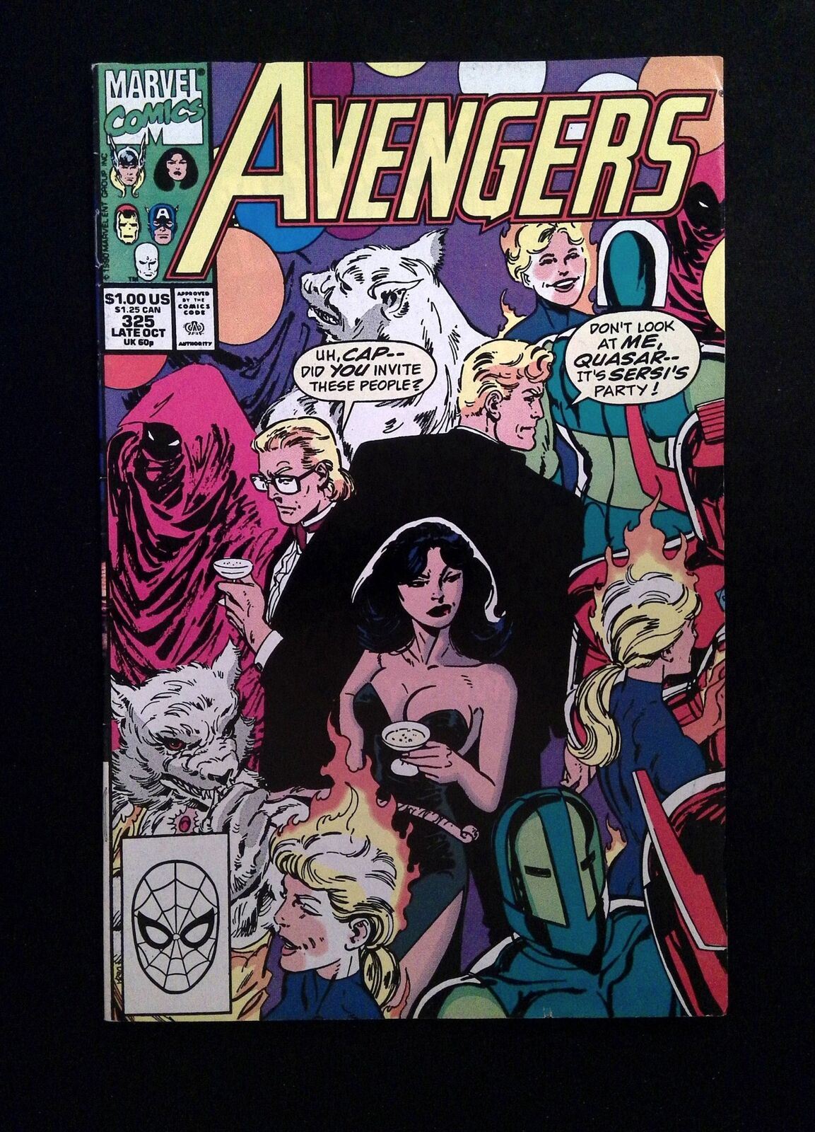 Avengers #325 MARVEL Comics 1990 VF