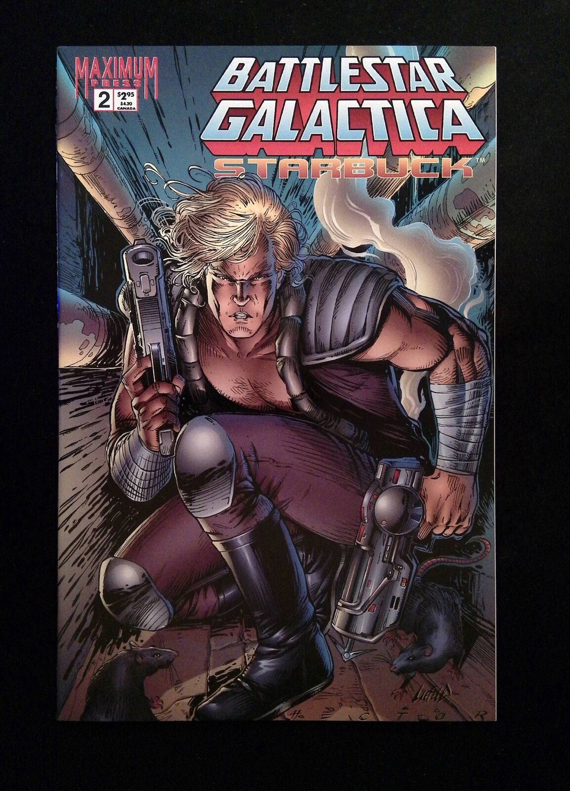 Battlestar Galactica Starbuck #2 Maximum Comics 1996 NM-
