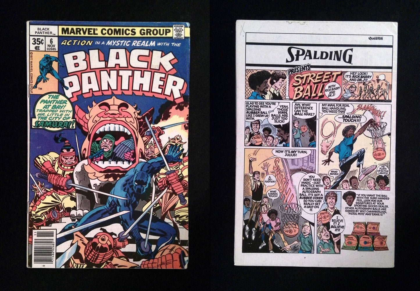 Black Panther #6 MARVEL Comics 1977 VF- NEWSSTAND