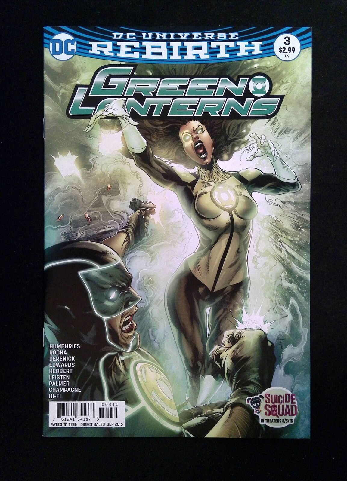 Green Lanterns #3 DC Comics 2016 NM-