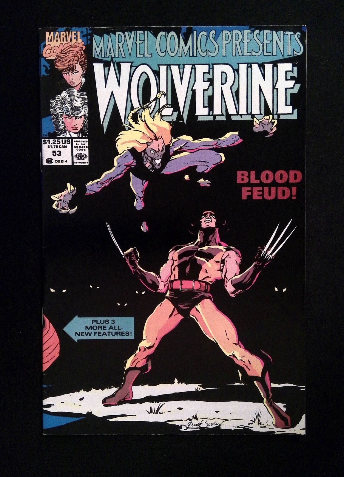 Marvel Comics Presents #53 Marvel Comics 1990 VF+