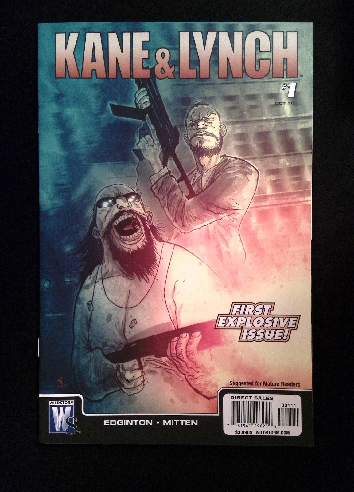 Kane & Lynch #1 DC/Wildstorm Comics 2010 NM+