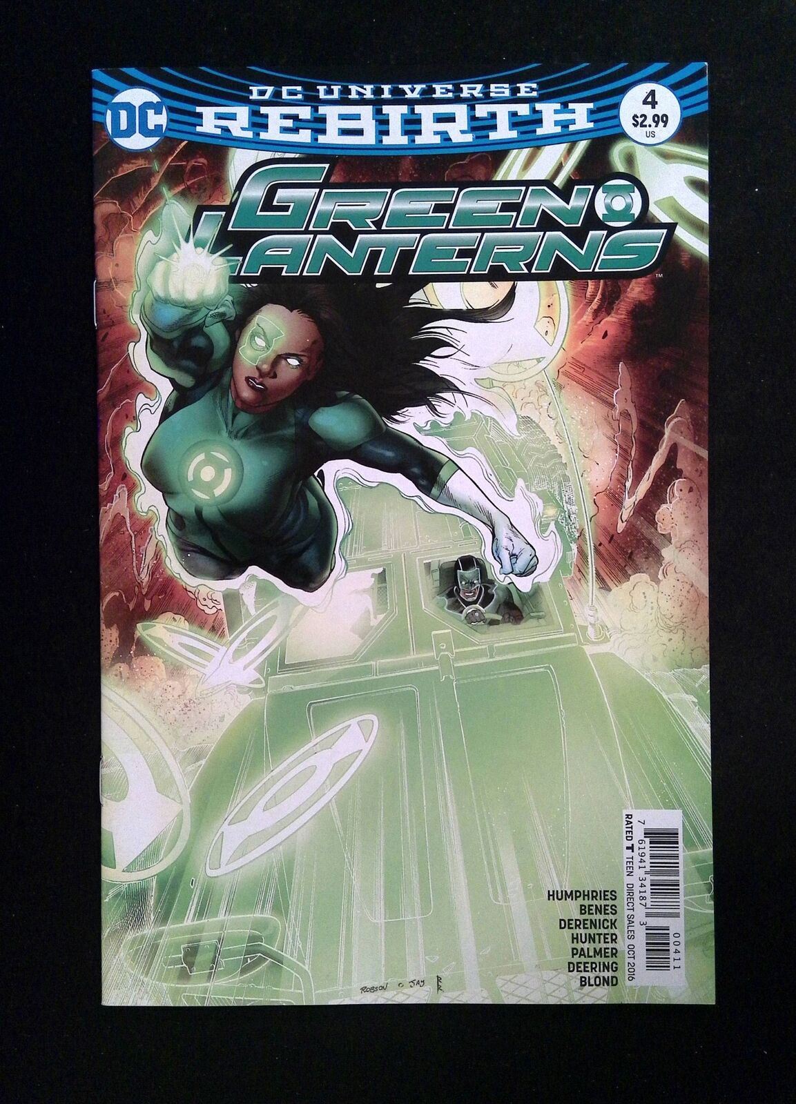 Green Lanterns #4 DC Comics 2016 NM