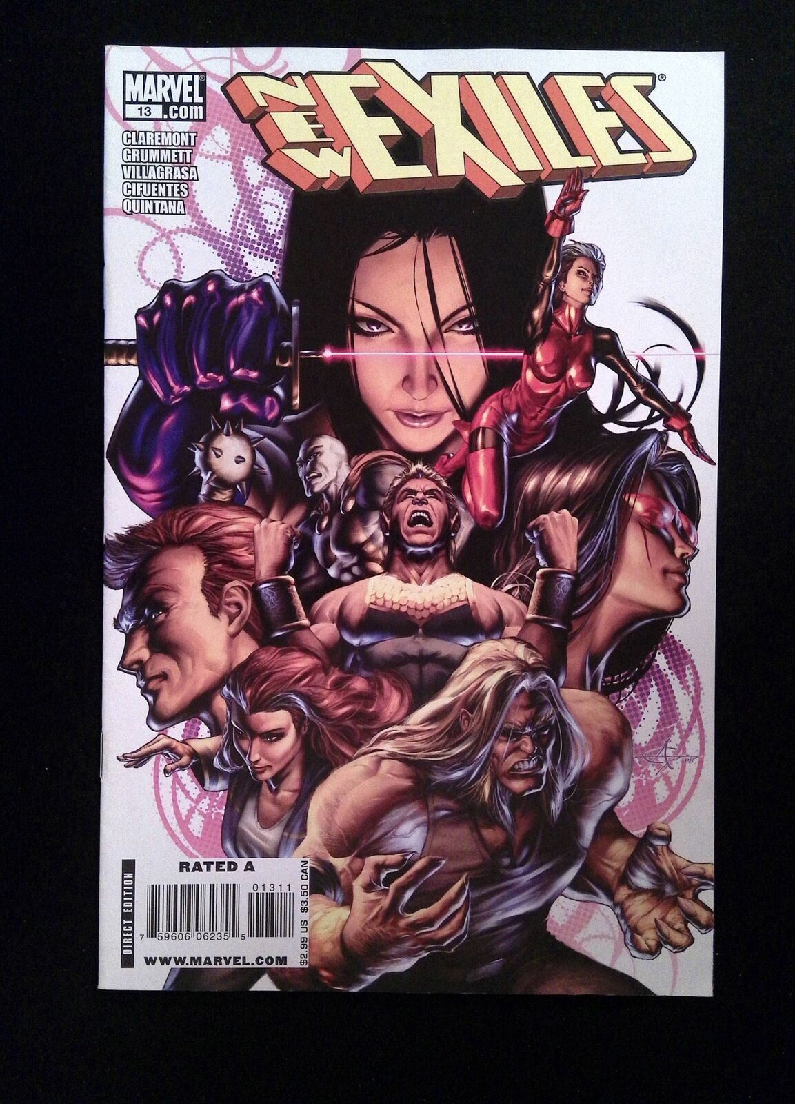 New Exiles #13 Marvel Comics 2008 VF+