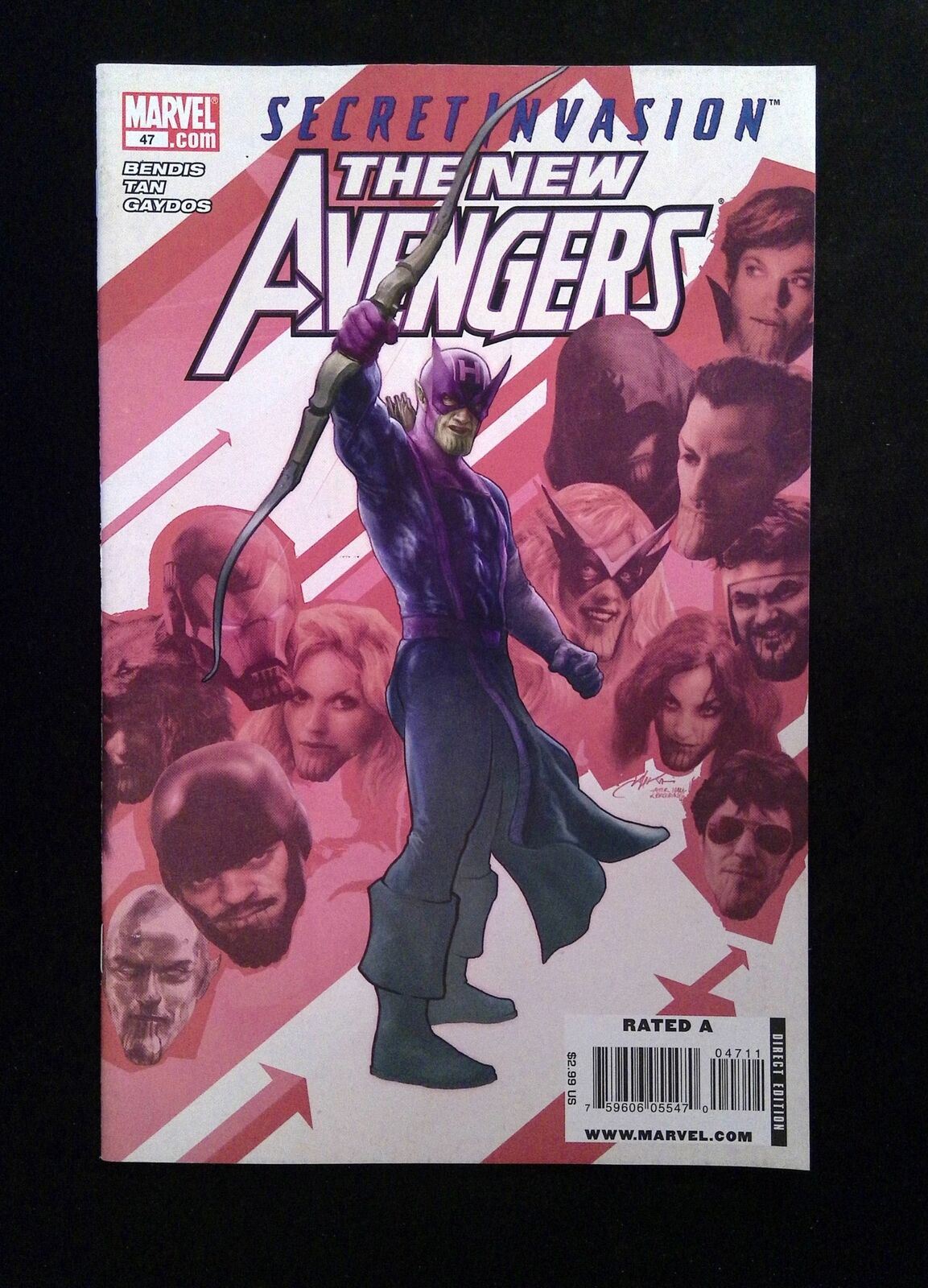 New Avengers #47 MARVEL Comics 2009 VF+