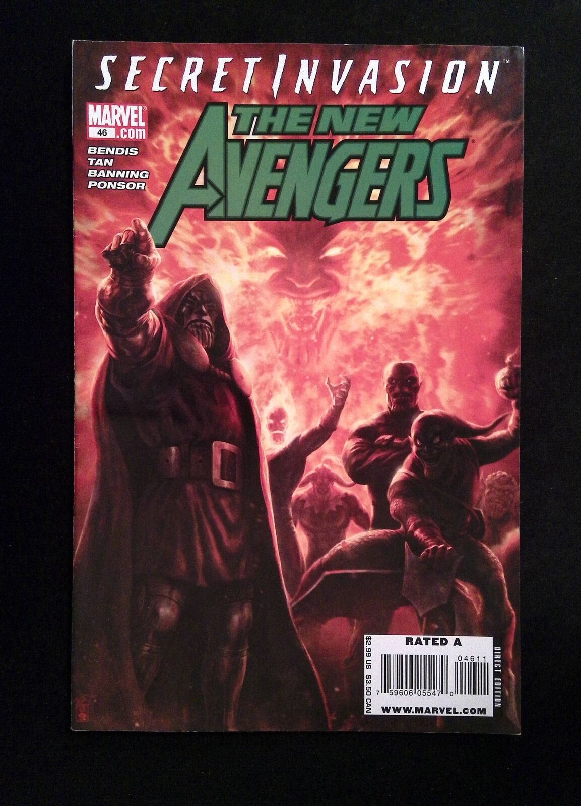 New Avengers #46 MARVEL Comics 2008 VF+