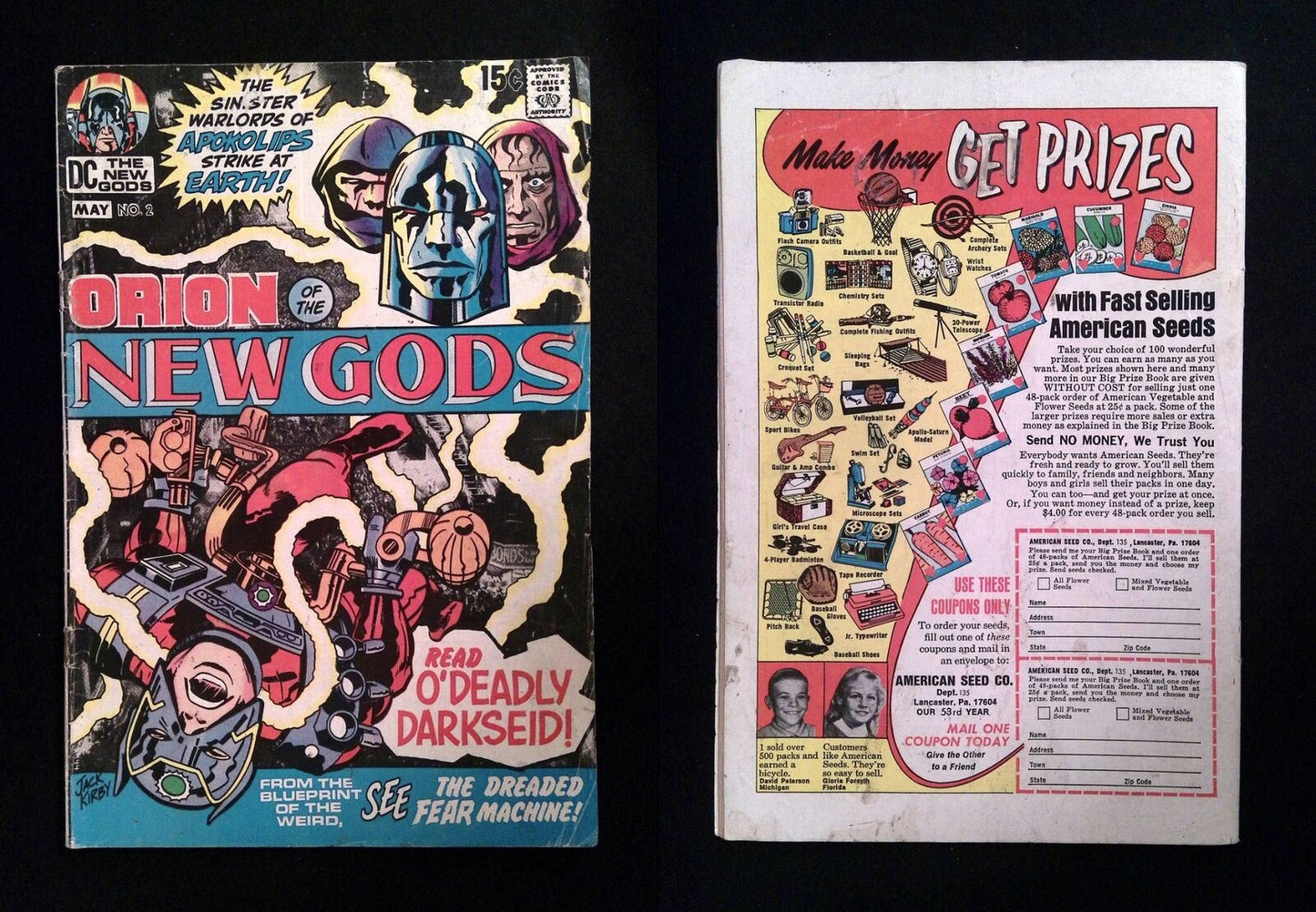 New Gods #2 DC Comics 1971 FN-