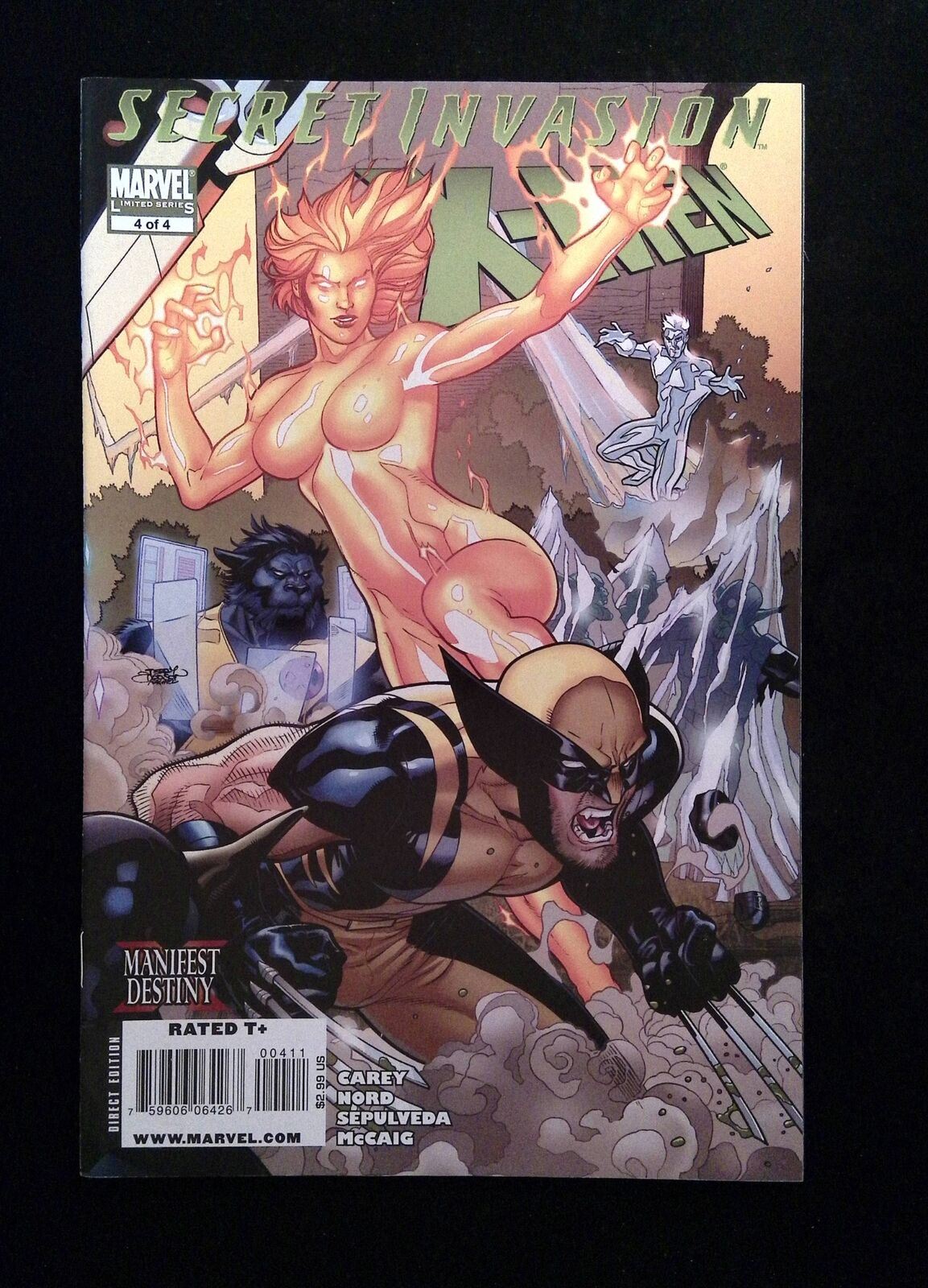 Secret Invation X-Men #4 MARVEL Comics 2009 VF/NM