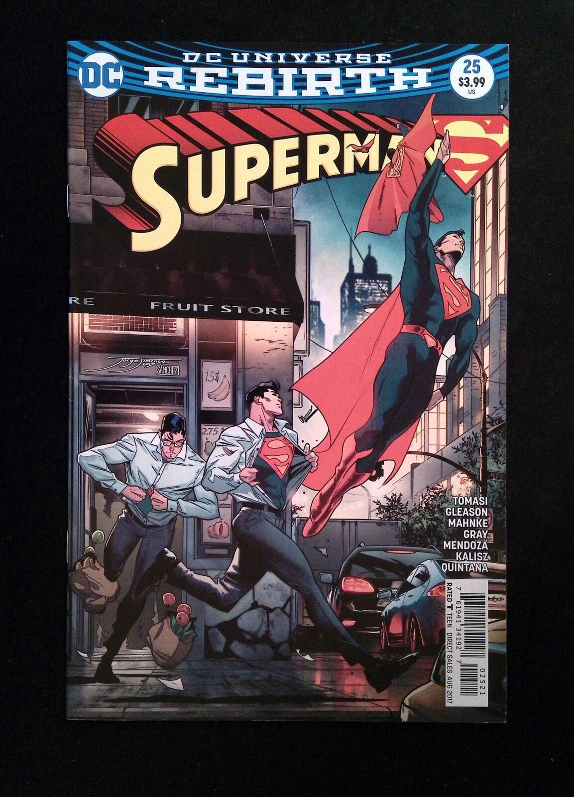 Superman #25B (4TH SERIES) DC Comics 2017 VF+ Variant