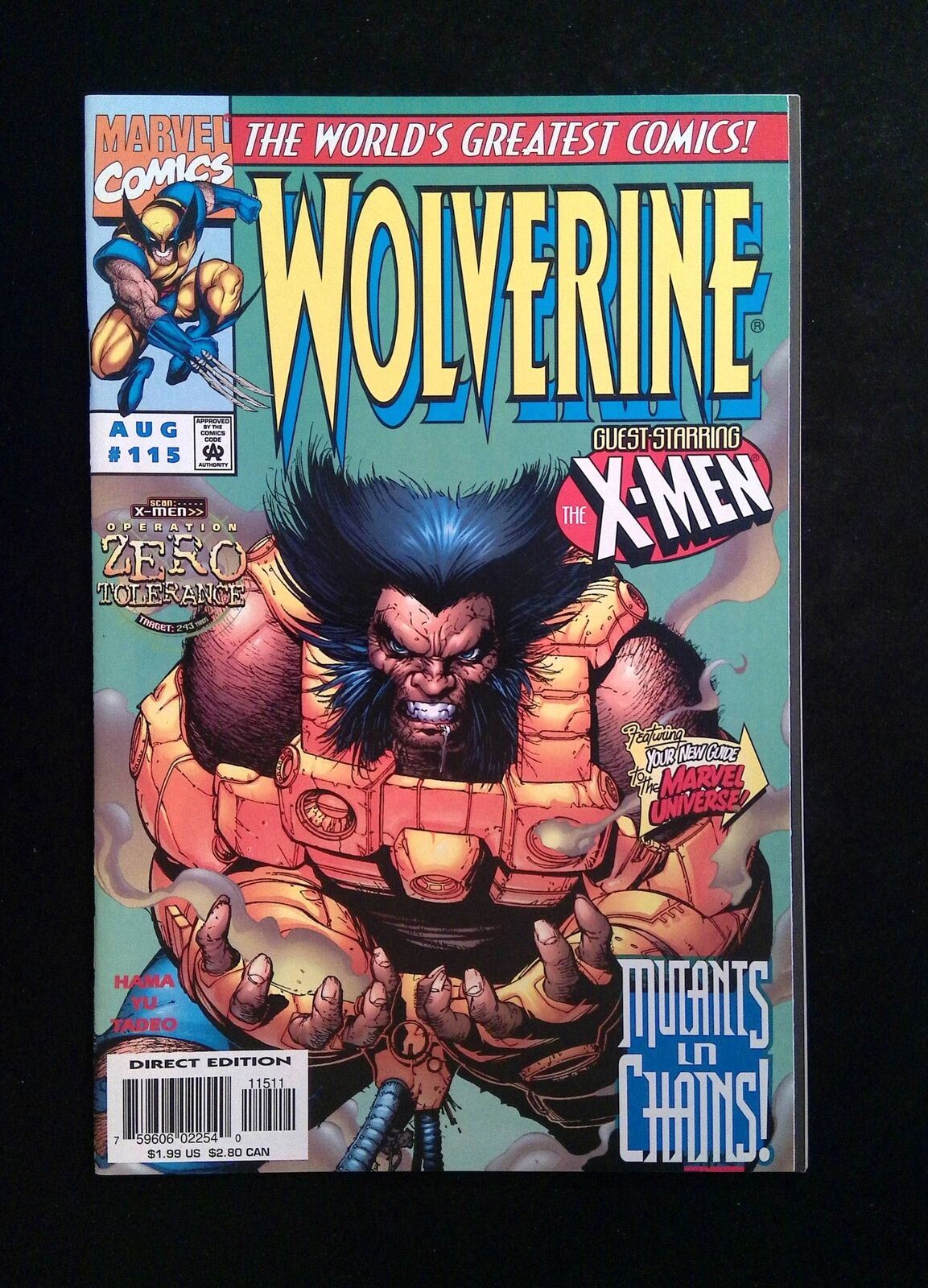 Wolverine #115 MARVEL Comics 1997 NM-