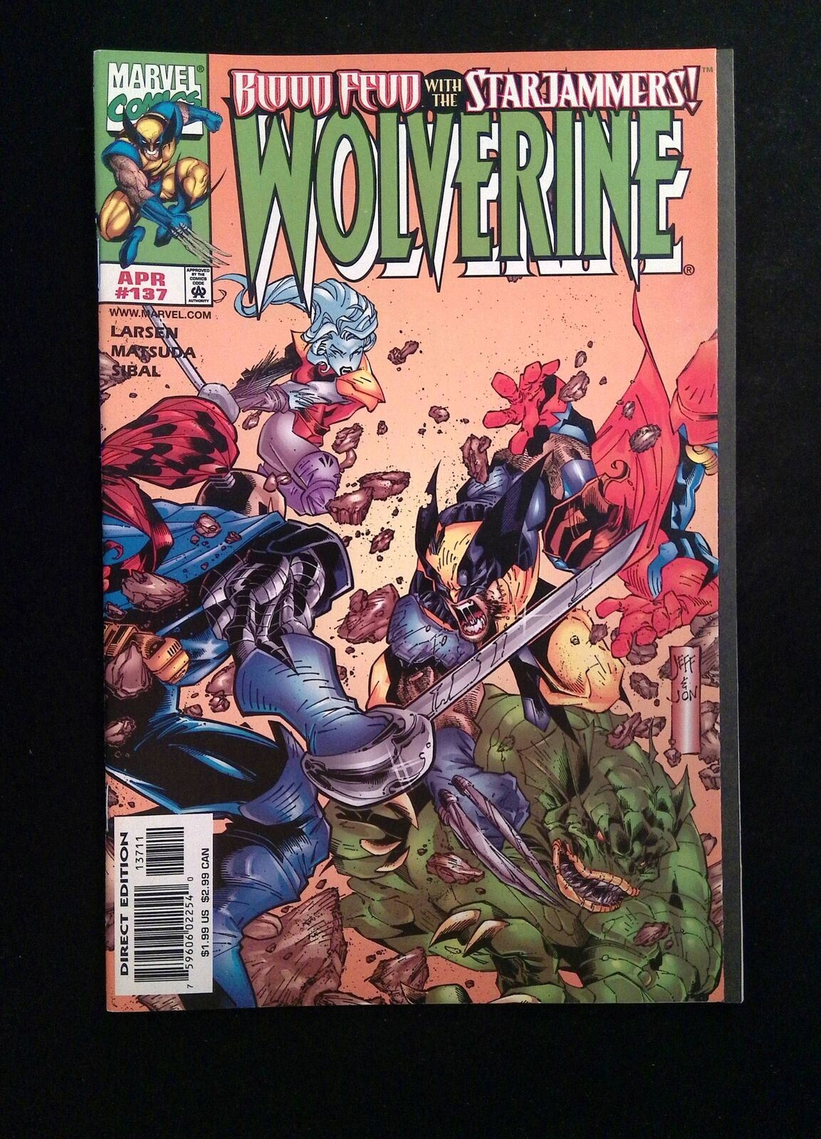Wolverine #137 MARVEL Comics 1999 VF/NM