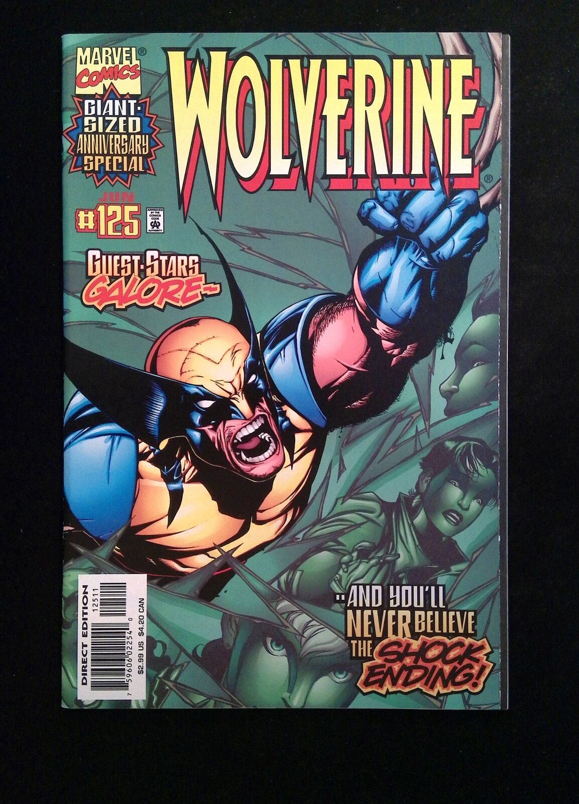Wolverine #125 MARVEL Comics 1998 VF/NM