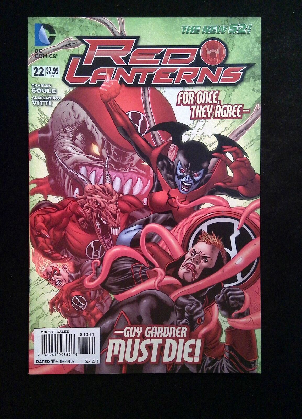 Red Lantern #22 DC Comics 2013 NM