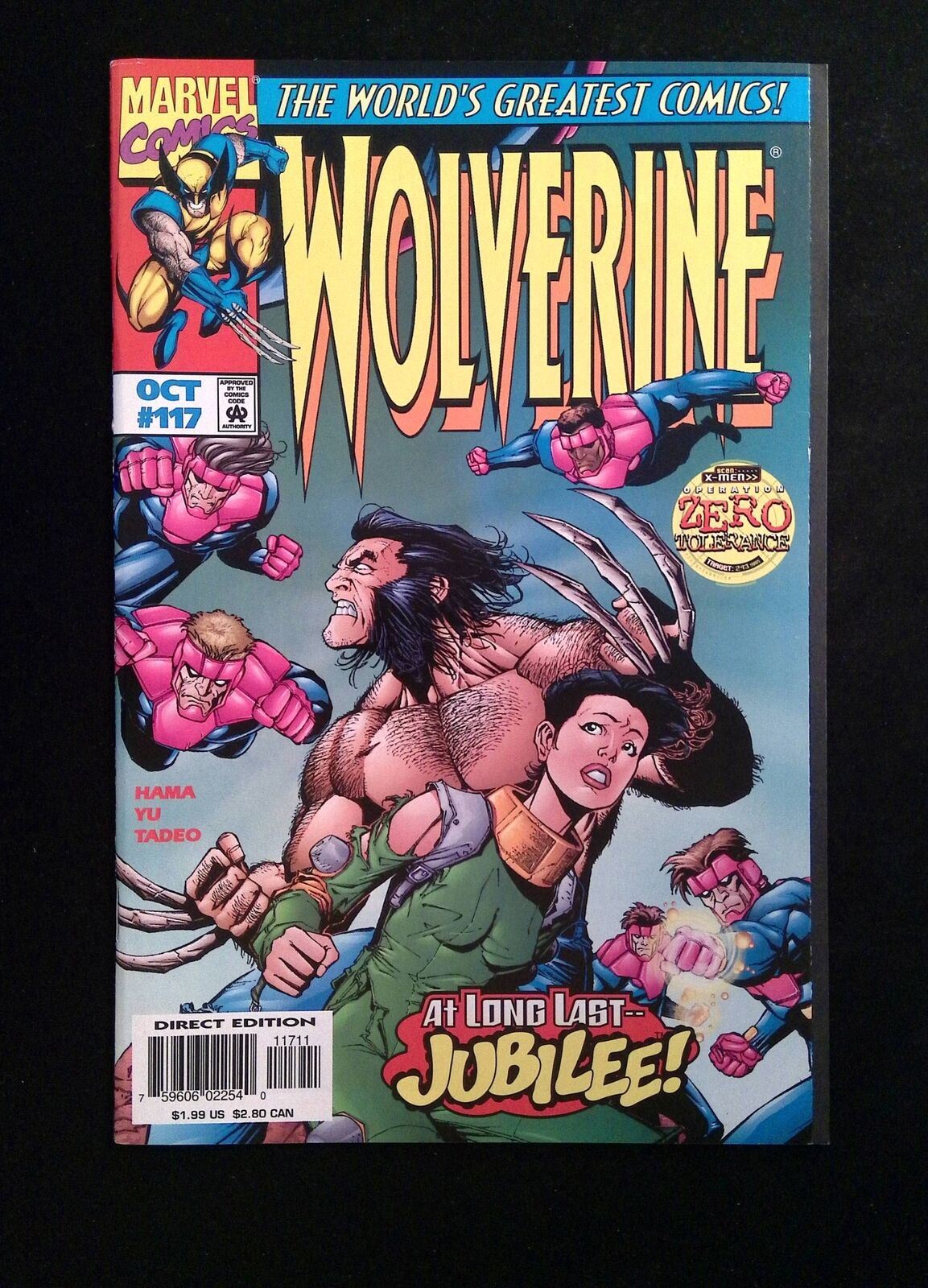 Wolverine #117 MARVEL Comics 1997 VF/NM