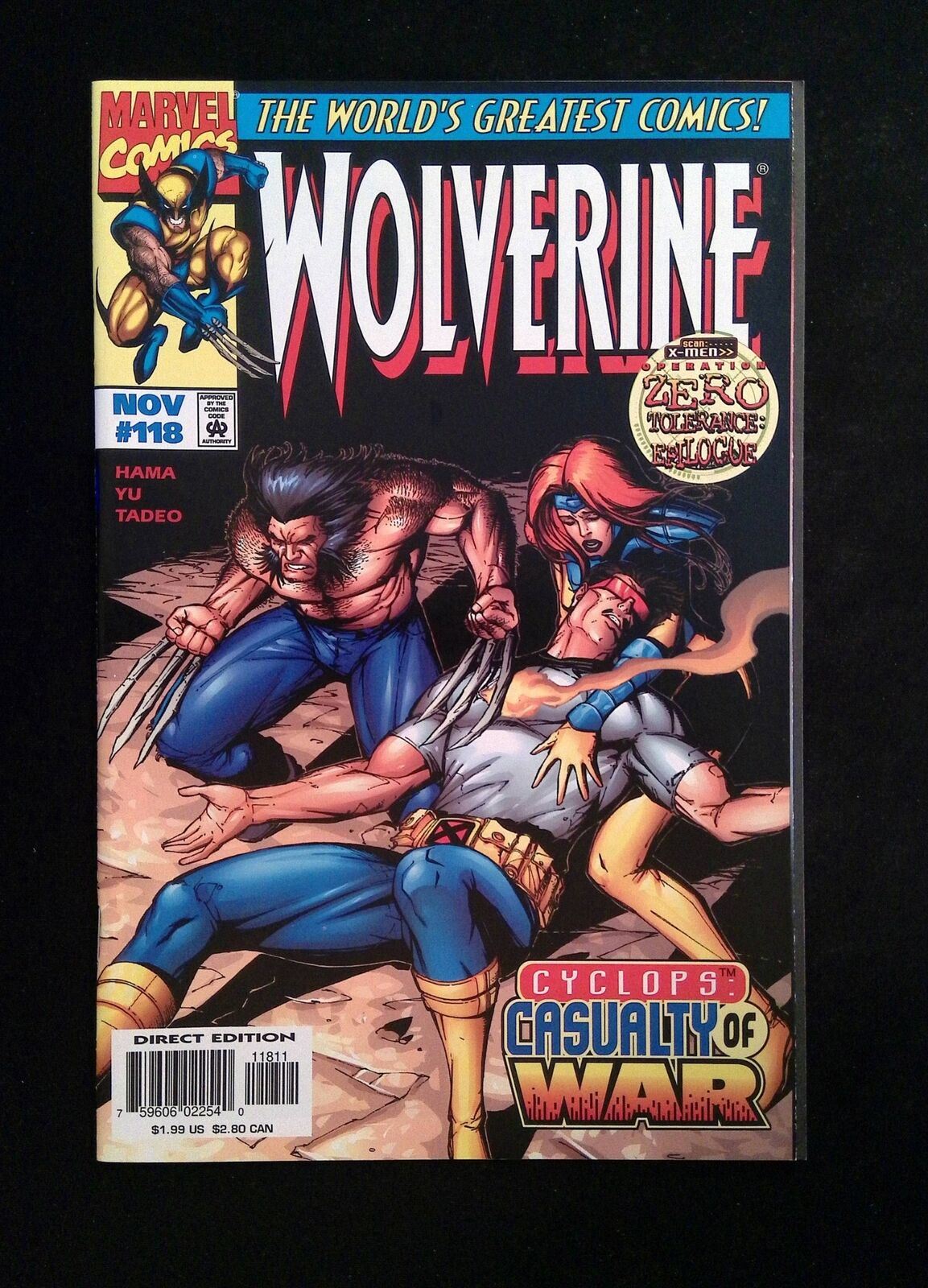 Wolverine #118 MARVEL Comics 1997 NM-