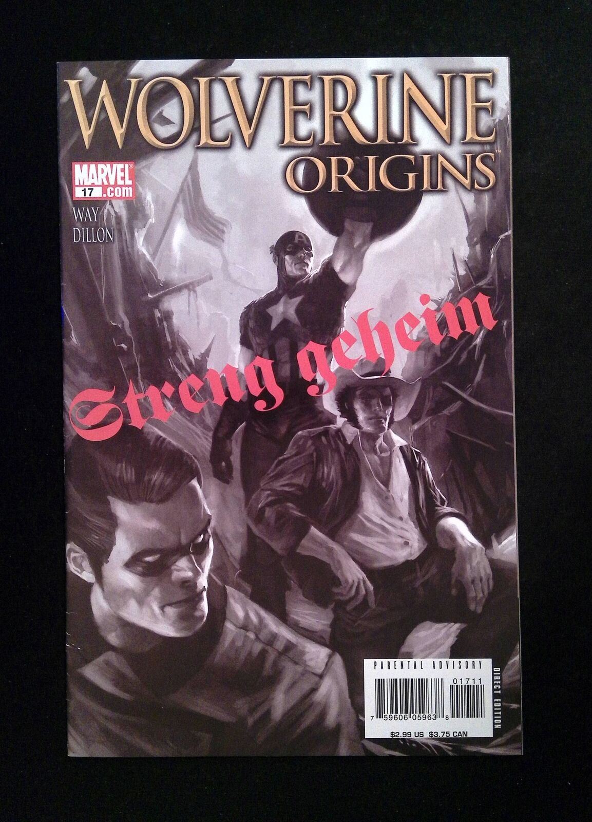Wolverine Origins #17 MARVEL Comics 2007 VF