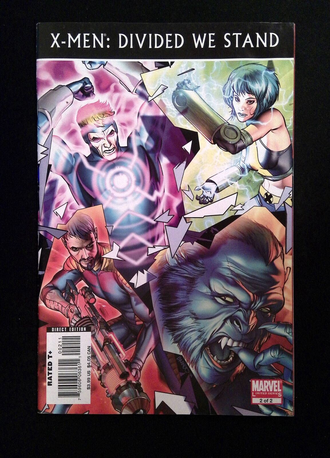 X-Men Divided We Stand #2 Marvel Comics 2008 VF+