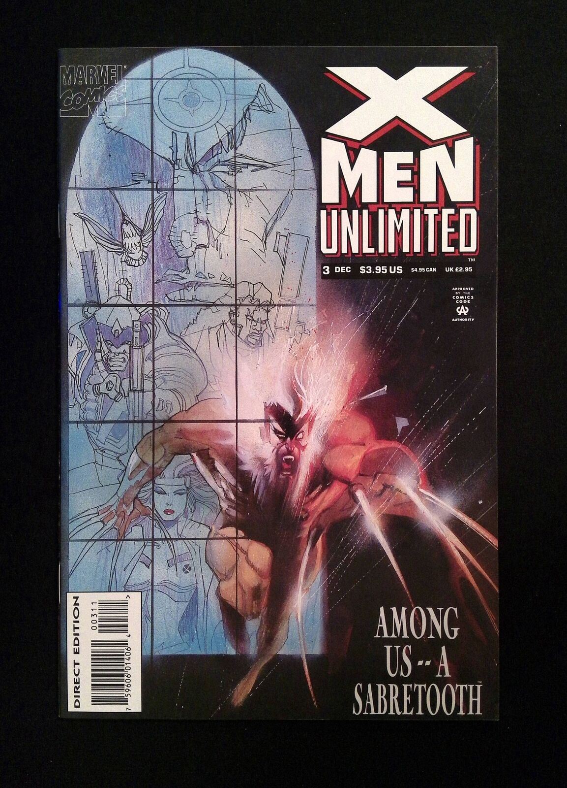 X-Men Unlimited #3 MARVEL Comics 1993 NM