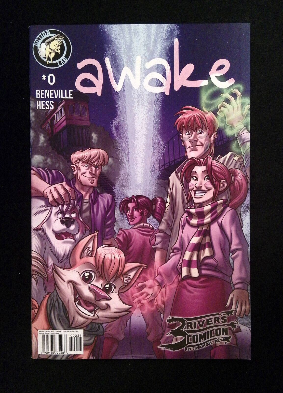 Awake #0RCC ACTION LAB Comics 2015 NM-