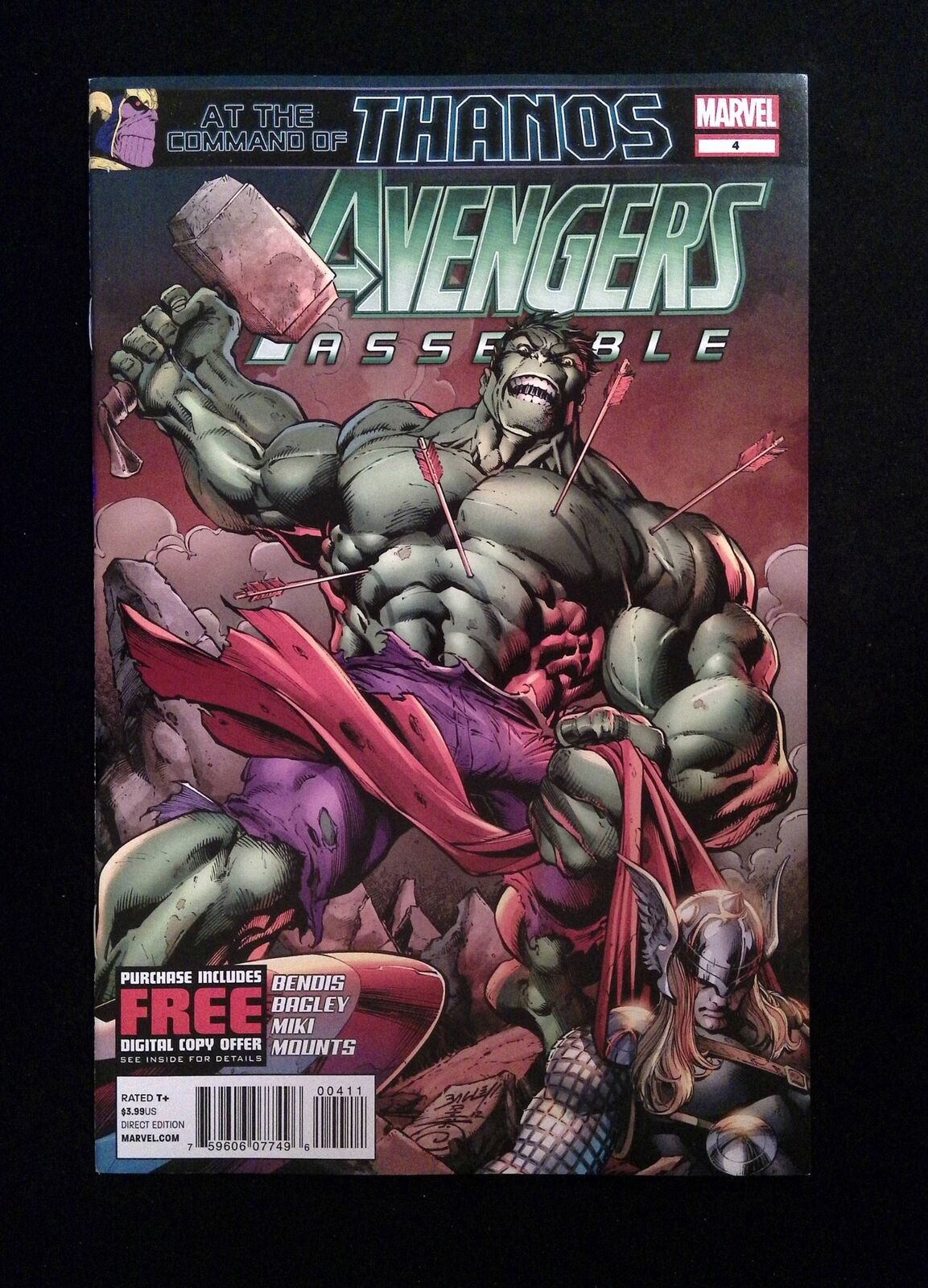 Avengers Assemble #4 MARVEL Comics 2012 NM-