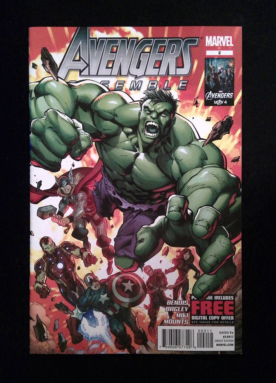 Avengers Assemble #2 MARVEL Comics 2012 VF/NM