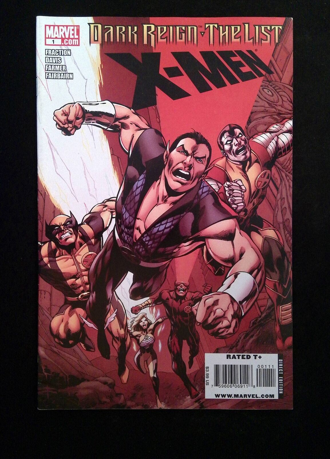 Dark Reign The List X-Men #1 MARVEL Comics 2009 NM-