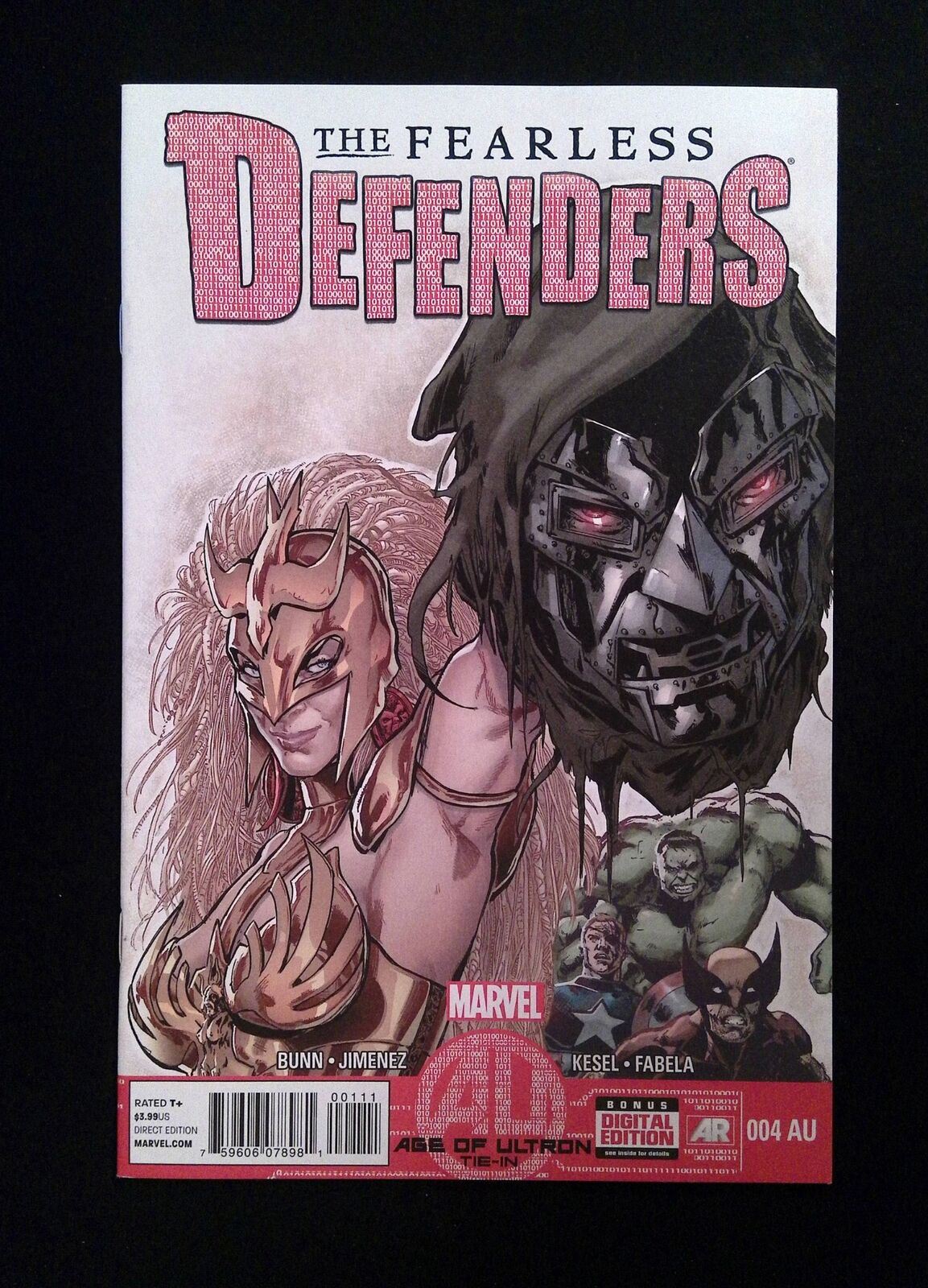 Fearless Defenders #4AU MARVEL Comics 2013 NM-