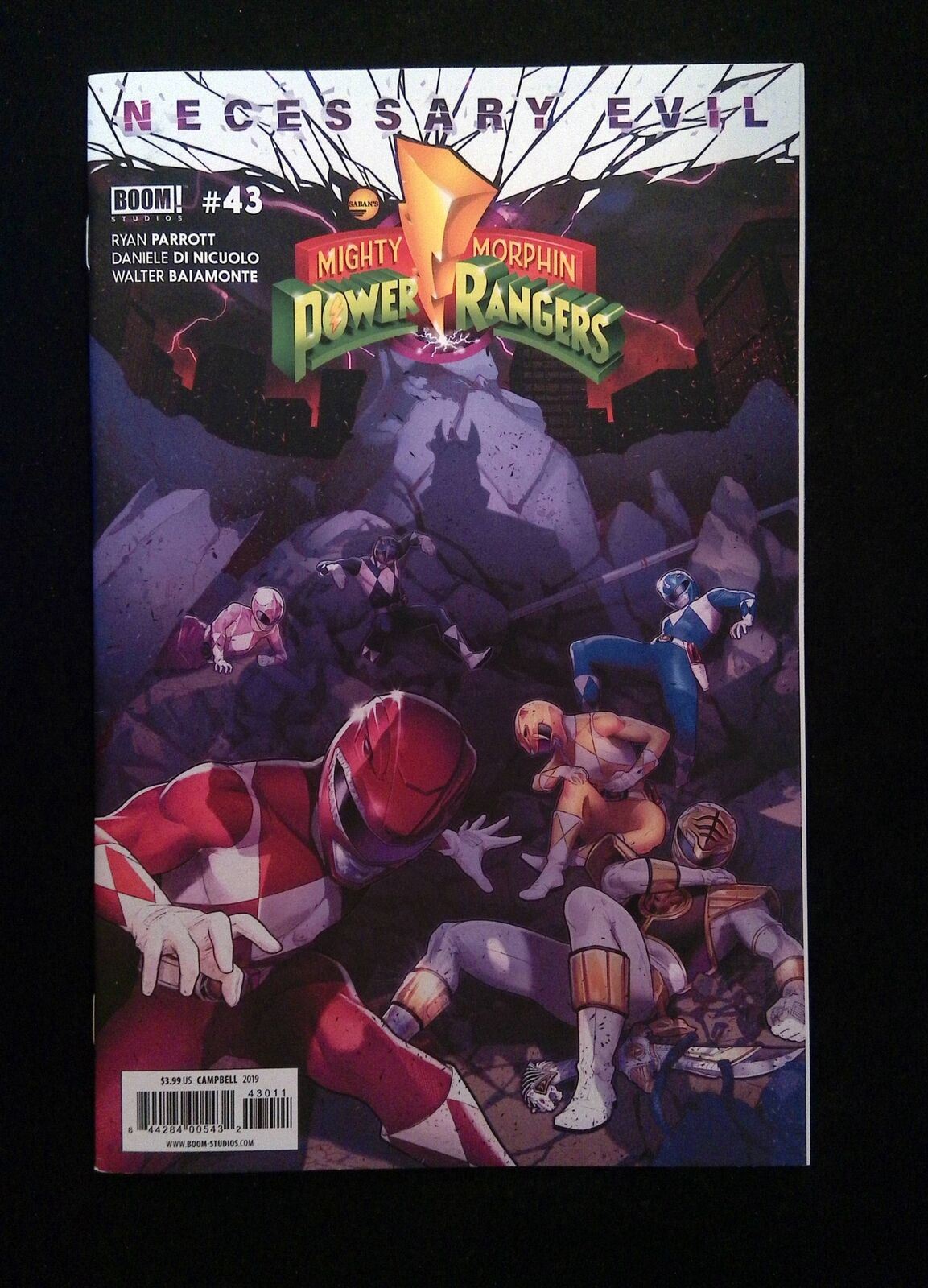 Mighty Morphin Power Rangers #43 BOOM Comics 2019 NM-