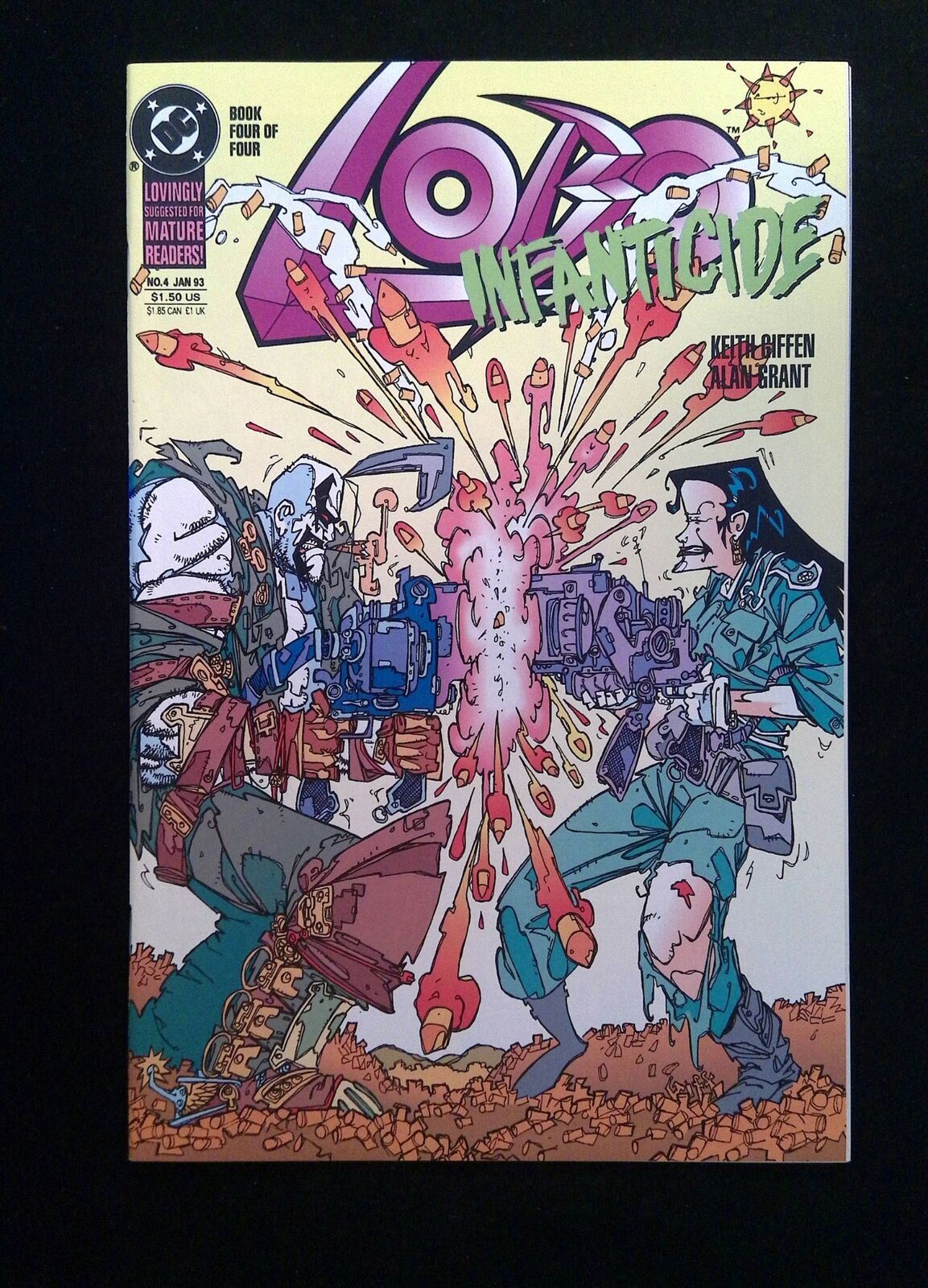 Lobo Infanticide #4 MARVEL Comics 1993 NM-