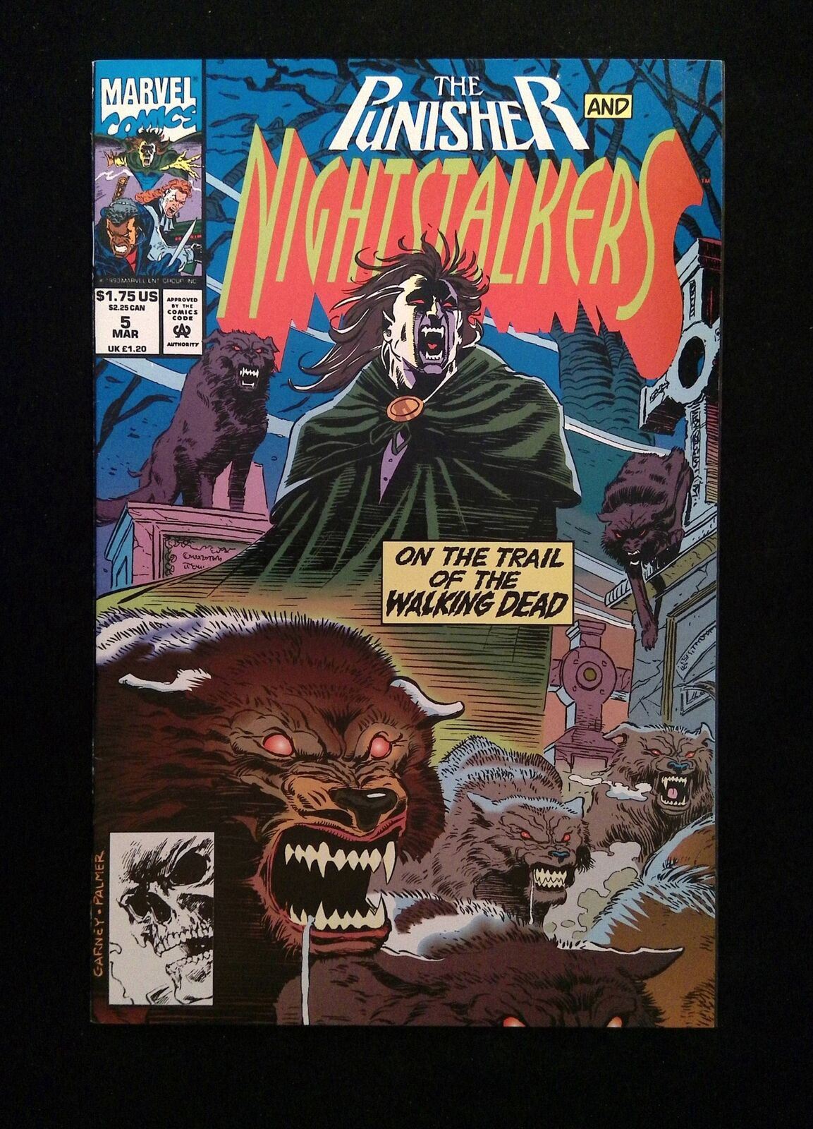 Nightstalkers #5 MARVEL Comics 1993 VF/NM