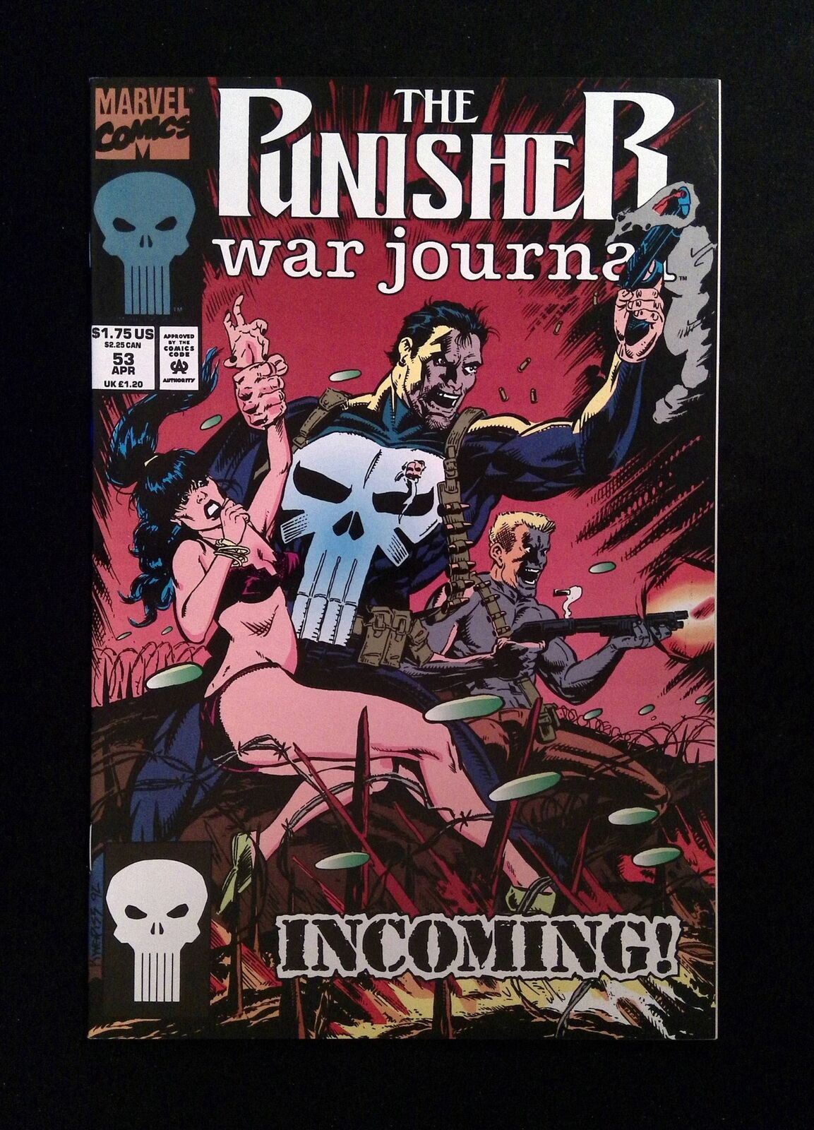 Punisher War Journal #53 MARVEL Comics 1993 NM