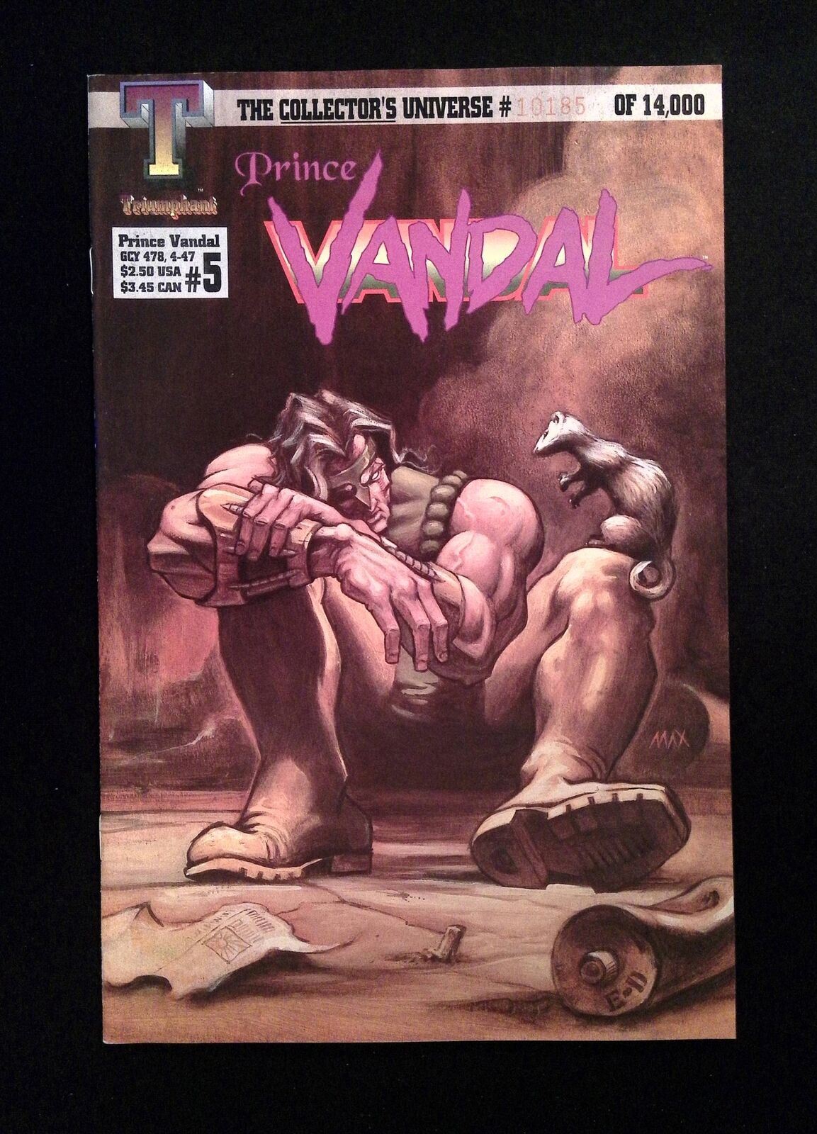 Prince Vandal #5 TRIUMPHANT Comics 1994 VF/NM