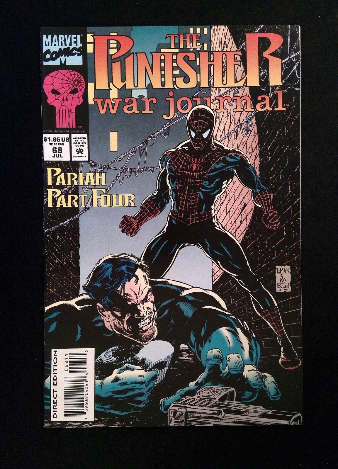 Punisher War Journal #68 MARVEL Comics 1994 VF/NM