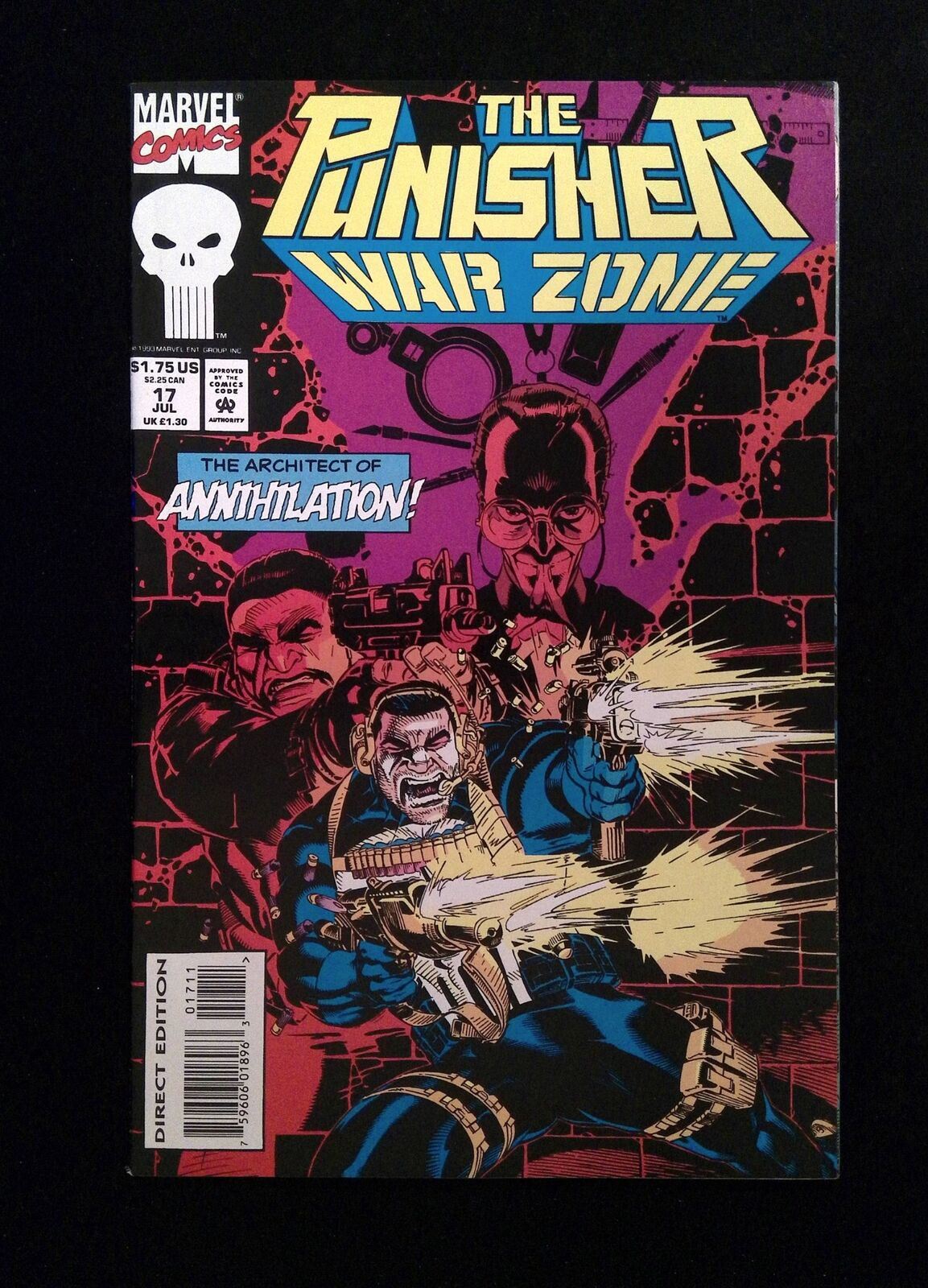 Punisher War Zone #17 MARVEL Comics 1993 NM-