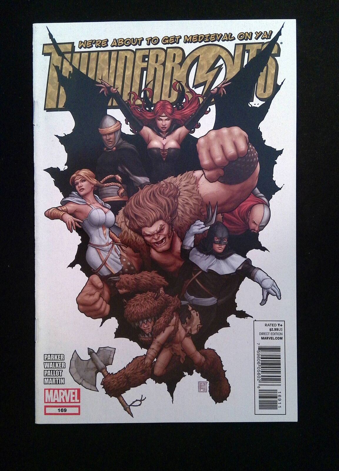 Thunderbolts #169 Marvel Comics 2012 VF+