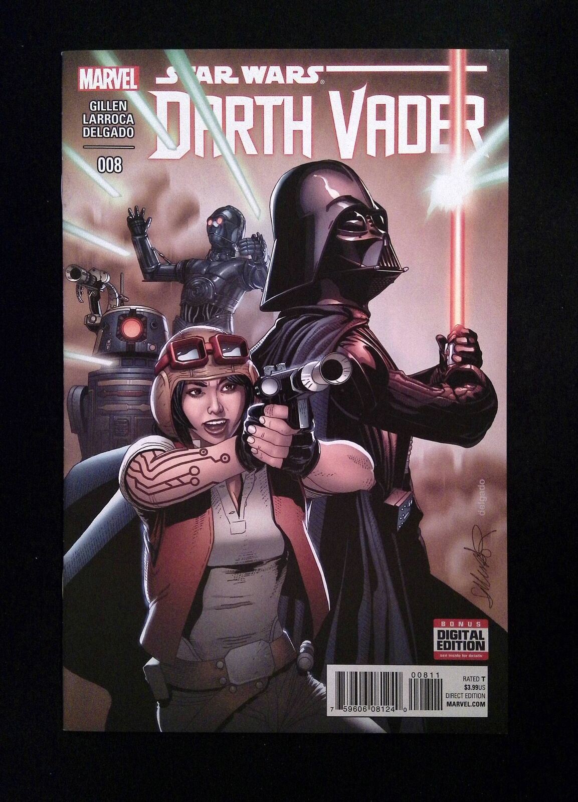 Star Wars Darth Vader #8 MARVEL Comics 2015 NM