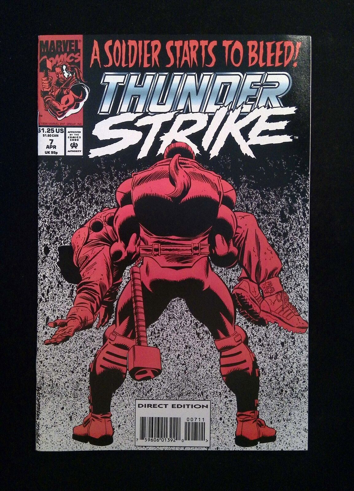 Thunderstrike #7 MARVEL Comics 1994 VF+