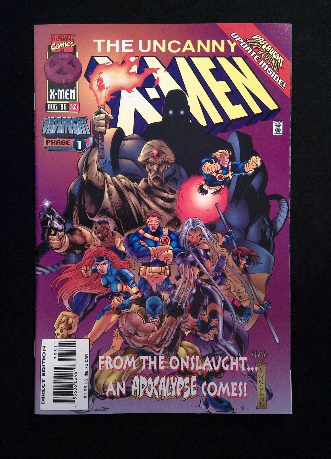 Uncanny X-Men #335 MARVEL Comics 1996 NM