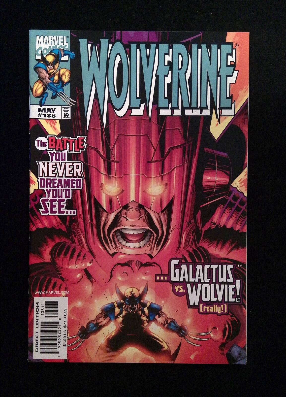 Wolverine #138 MARVEL Comics 1999 NM