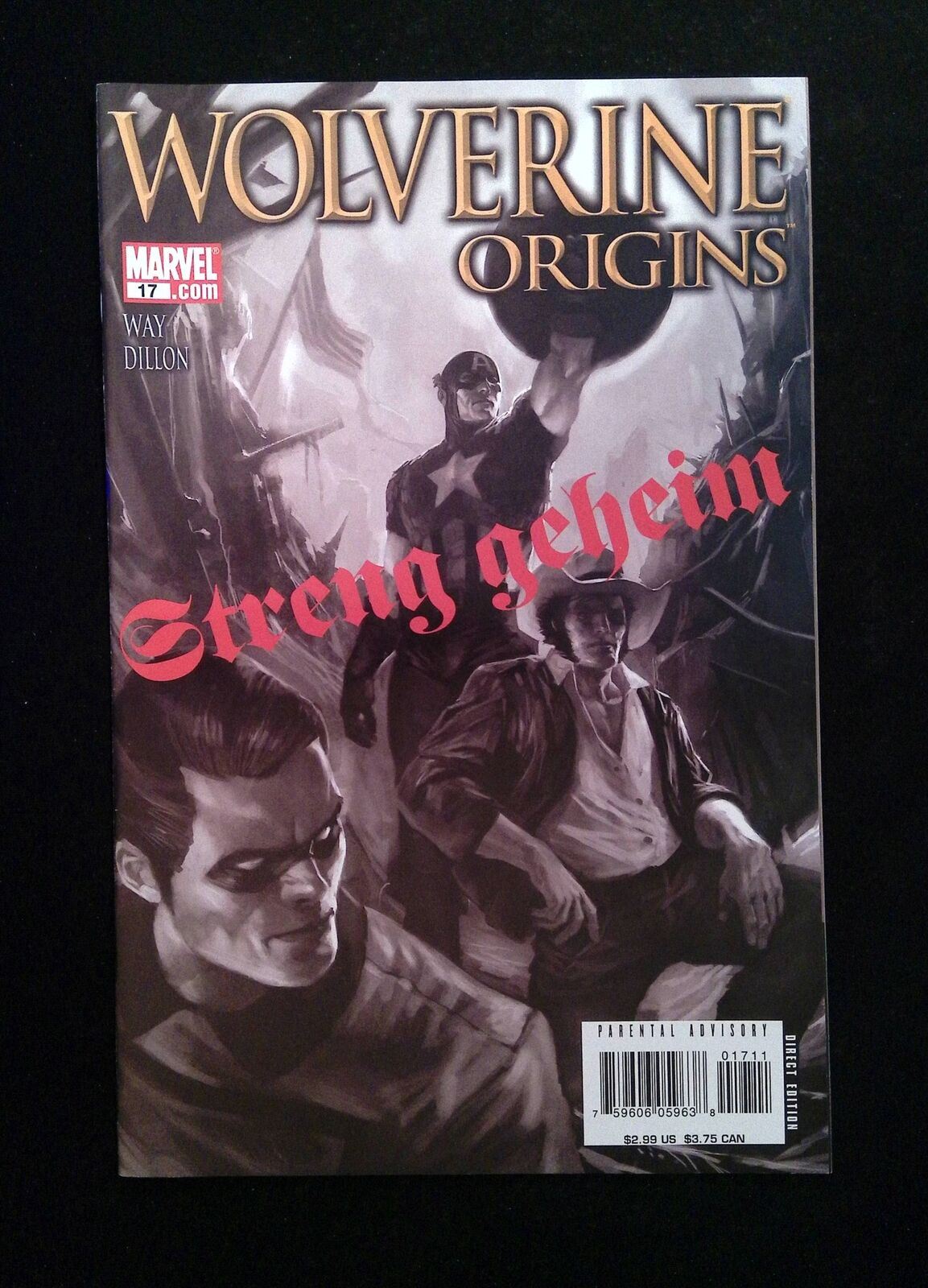 Wolverine Origins #17 MARVEL Comics 2007 NM-