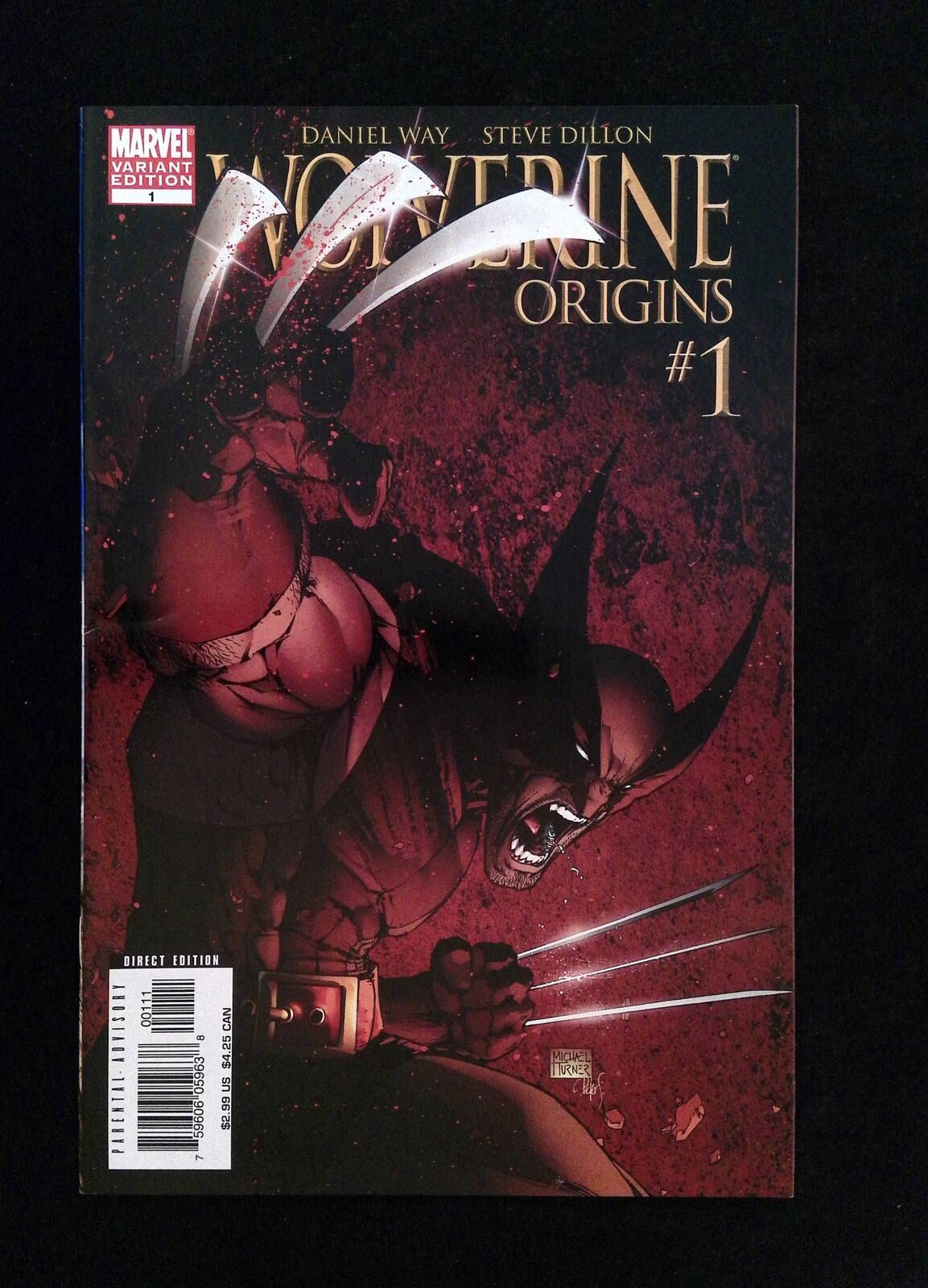 Wolverine Origins #1B MARVEL Comics 2006 VF/NM QUESADA VARIANT