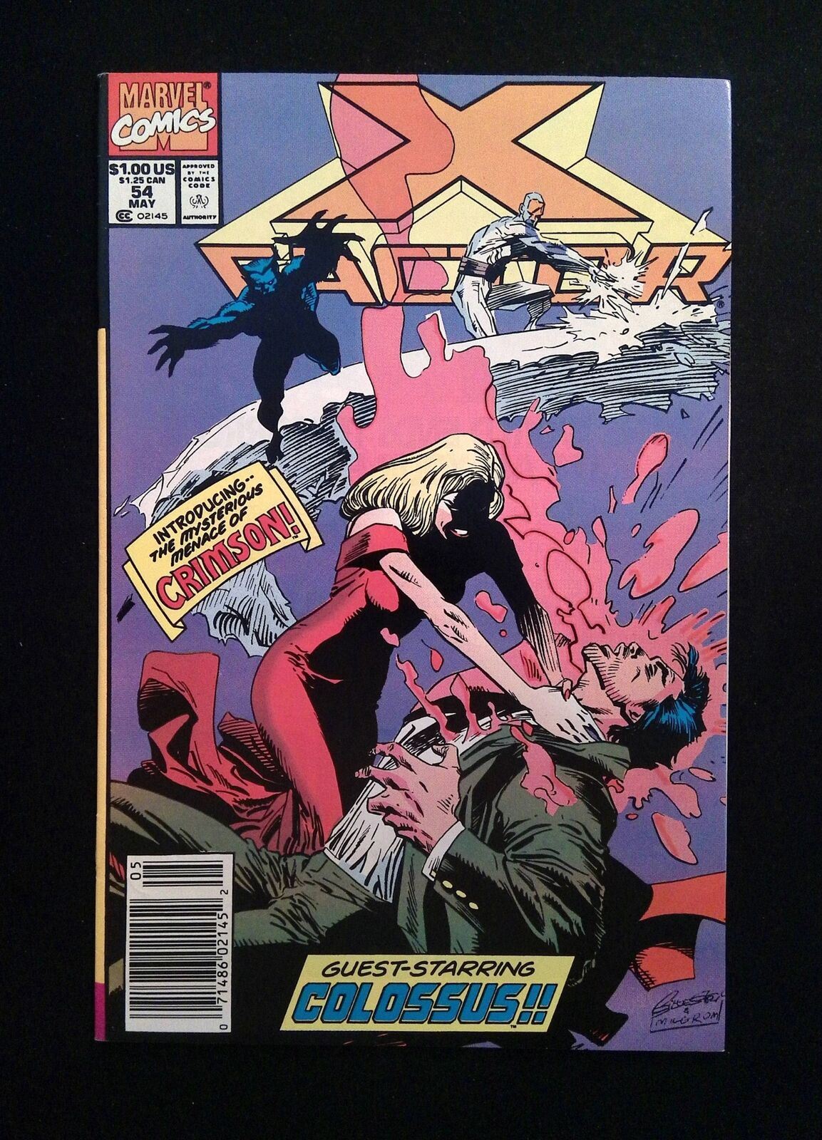 X-Factor #54 Marvel Comics 1990 VF/NM Newsstand