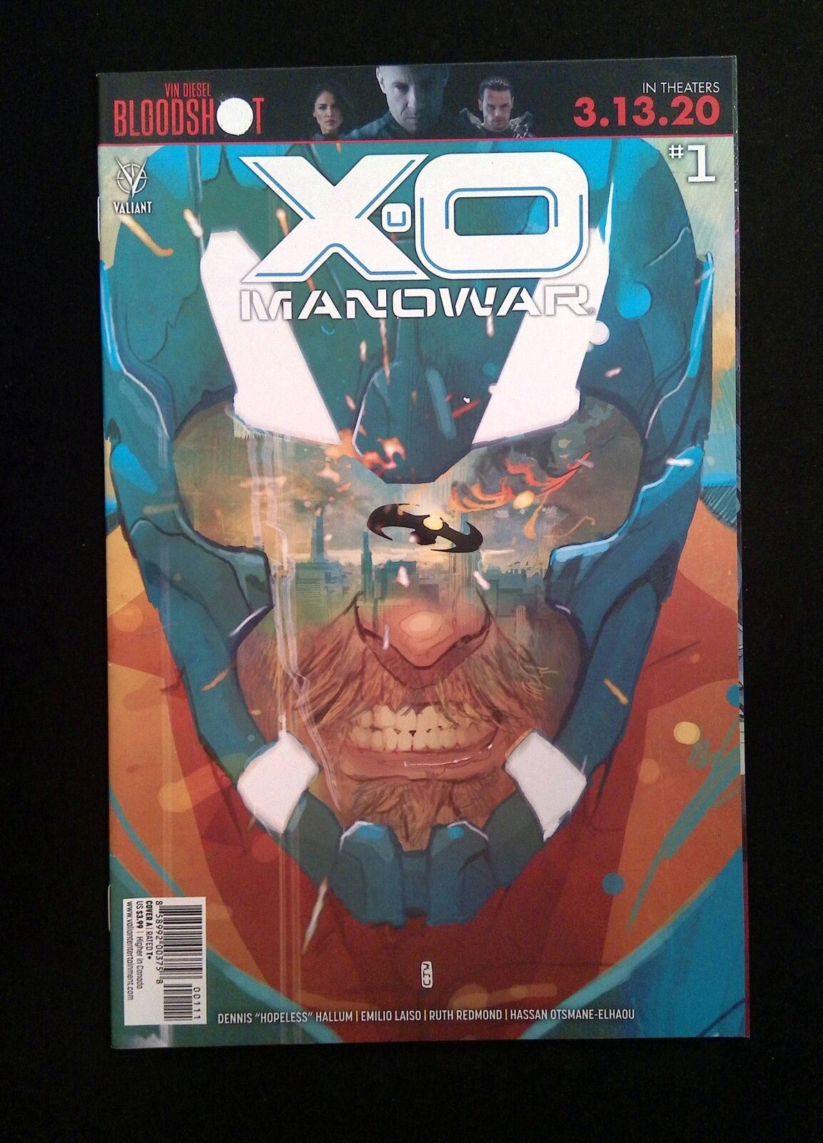 X.O Manowar #1 Valiant Comics 2020 VF+