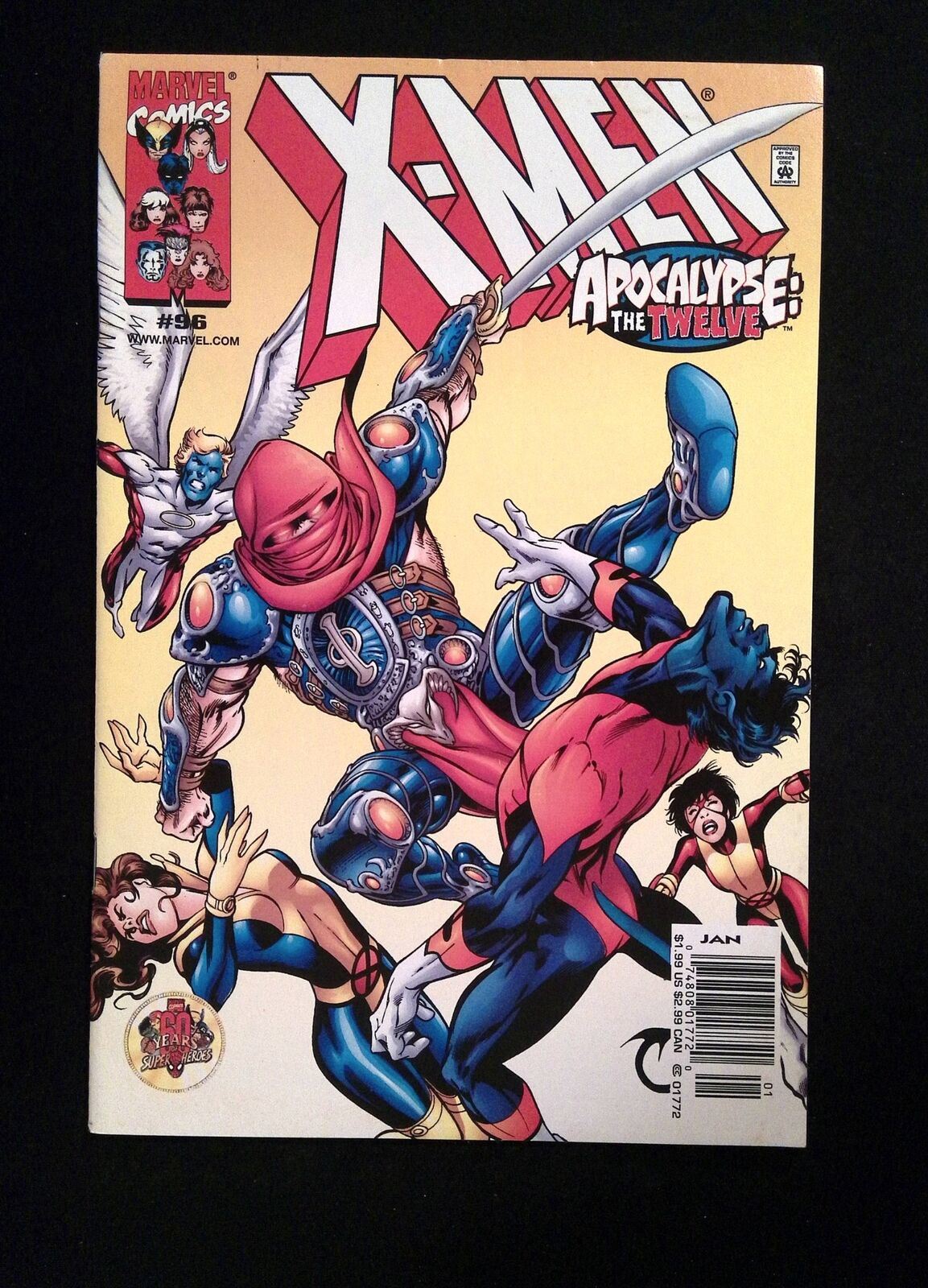 X-Men #96 MARVEL Comics 2000 VF+ NEWSSTAND