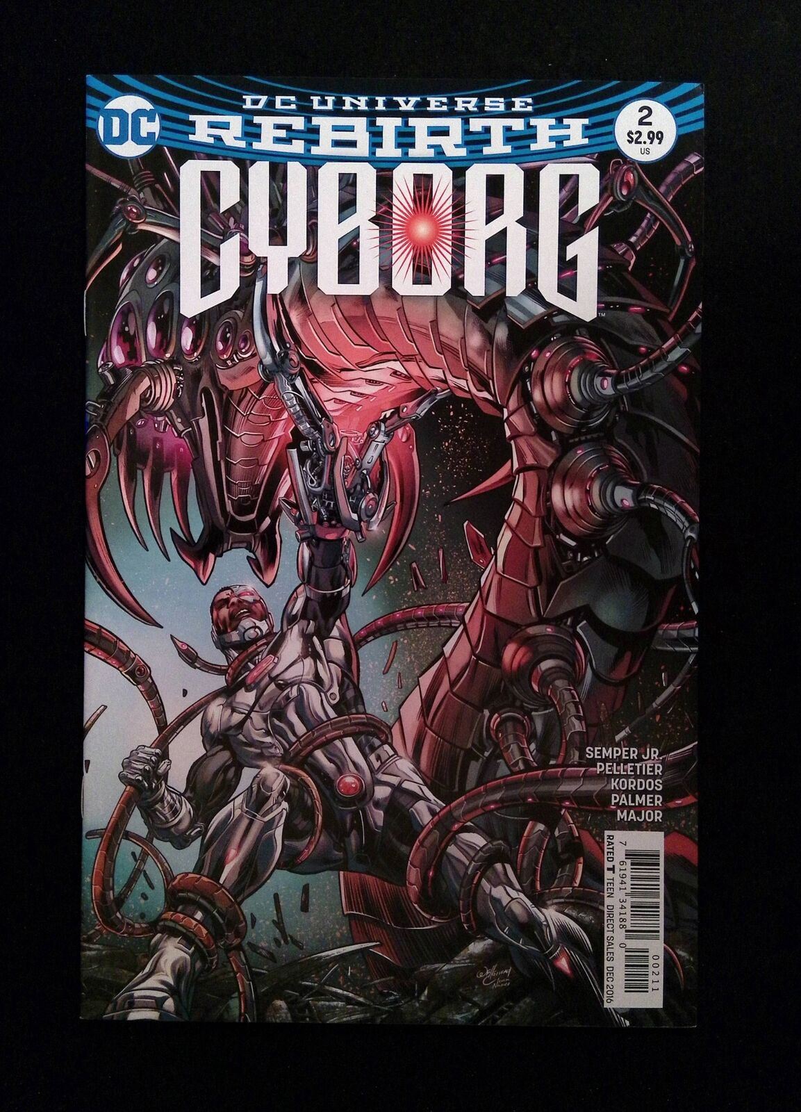 Cyborg #2 DC Comics 2016 NM