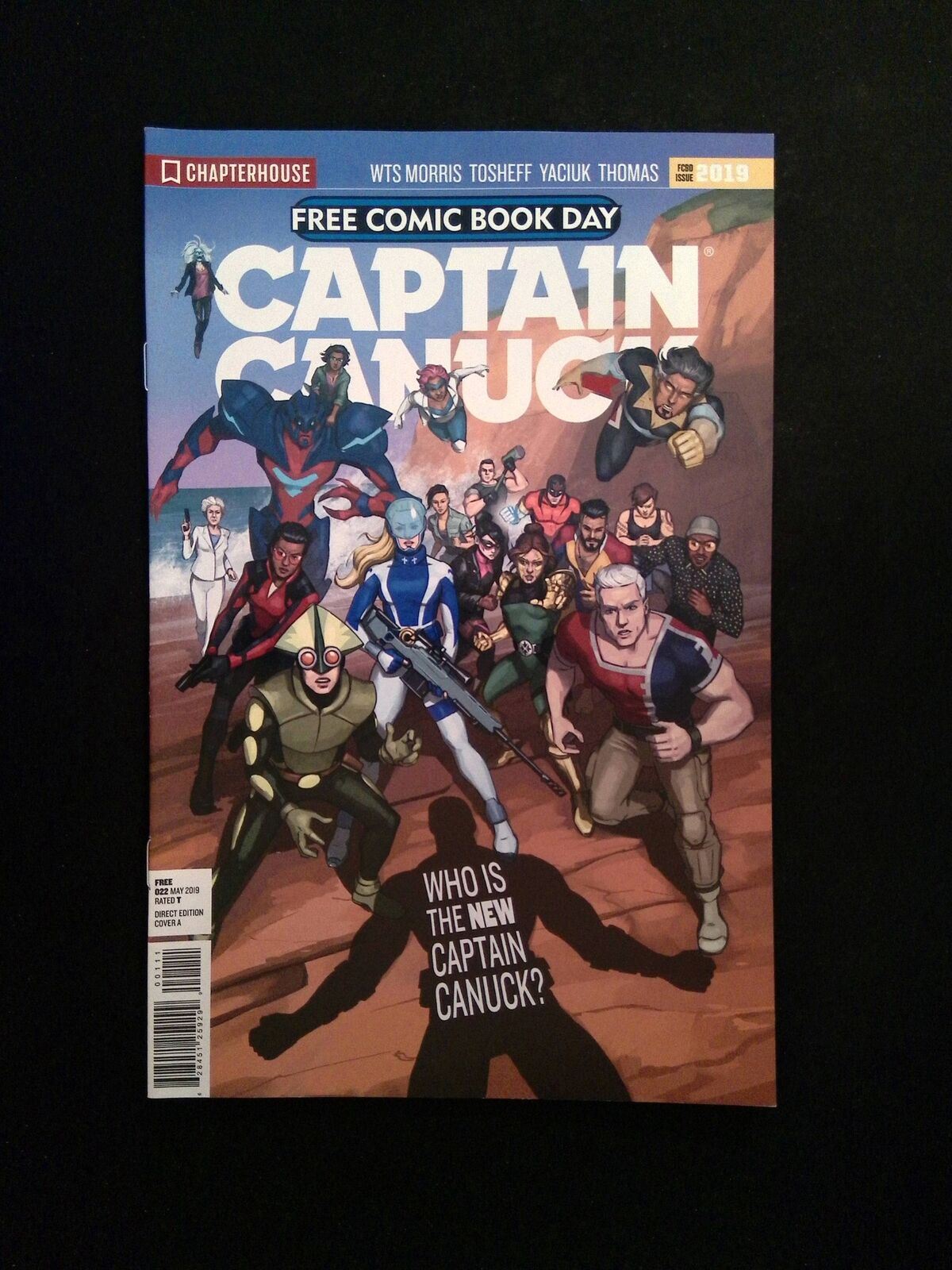 Captain Canuck Equilibrium Shift #1 Chapterhouse Comics 2019 VF/NM FCBD
