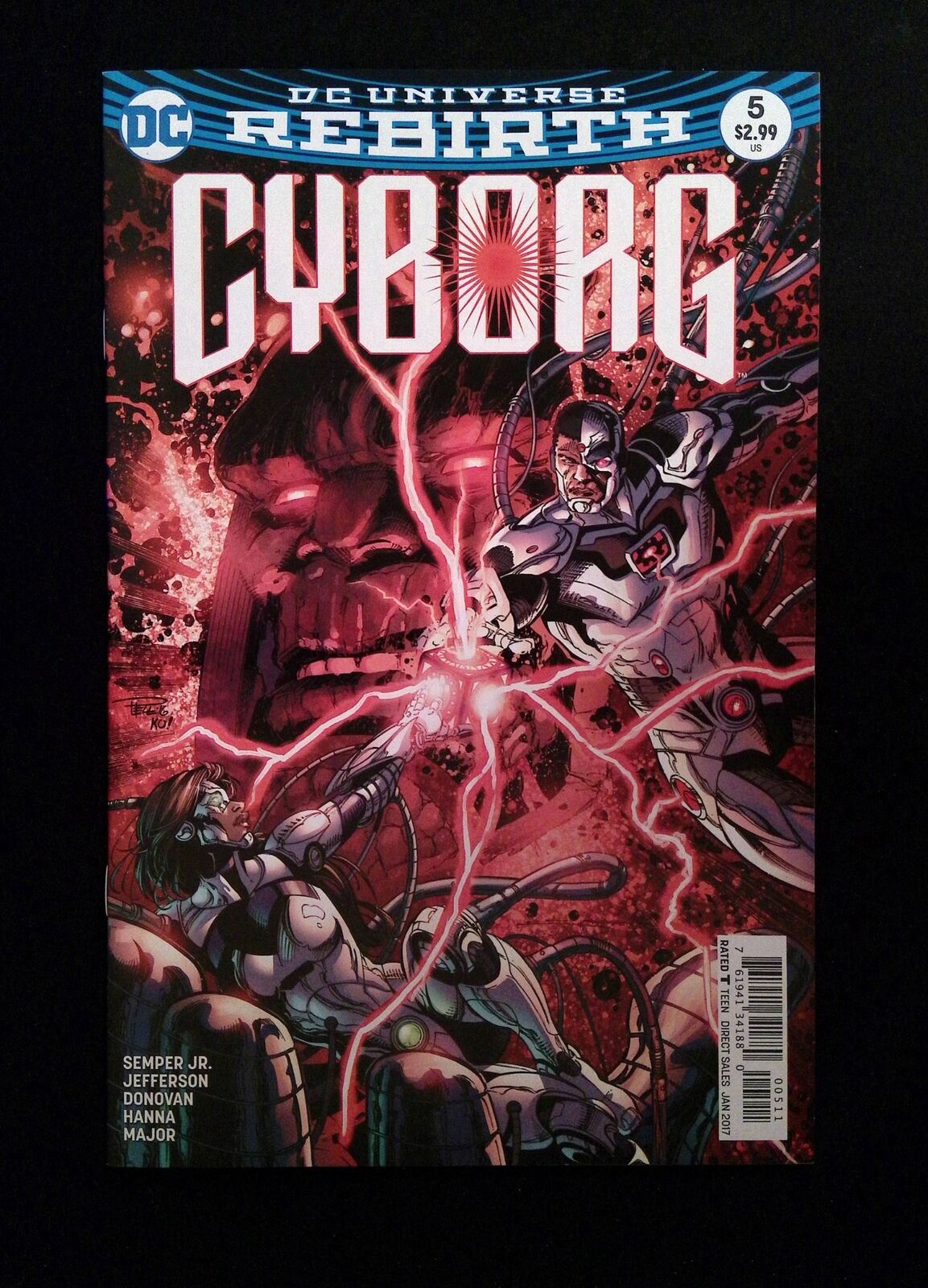 Cyborg #5 DC Comics 2017 NM-