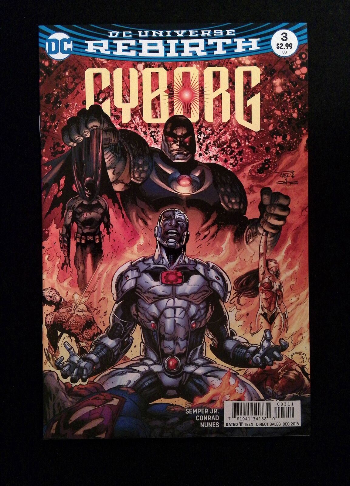Cyborg #3 DC Comics 2016 NM